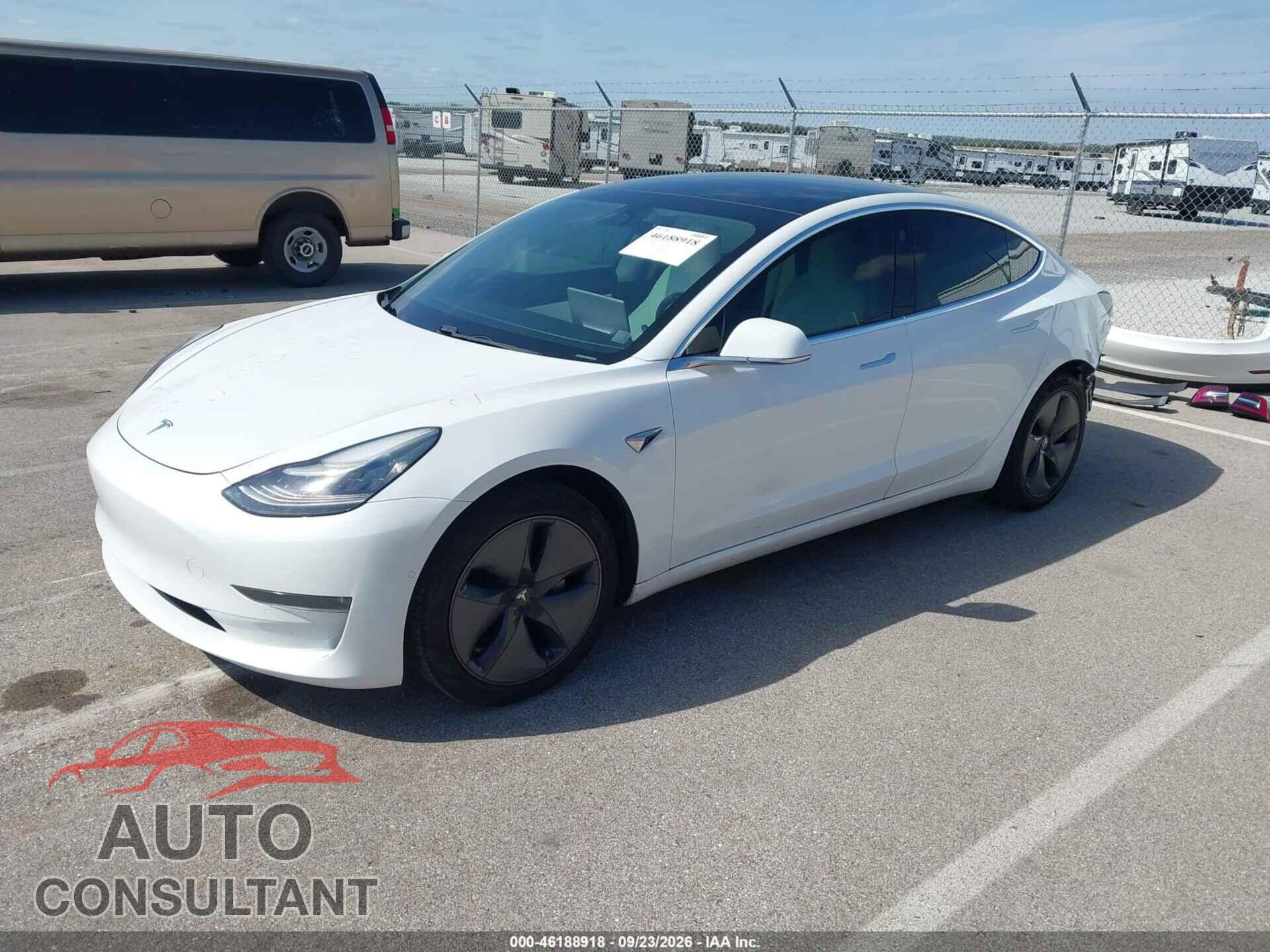 TESLA MODEL 3 2019 - 5YJ3E1EB8KF494448
