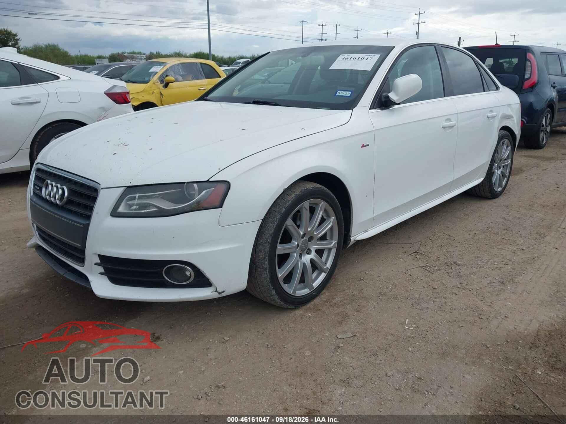 AUDI A4 2012 - WAUFFAFL7CN012344