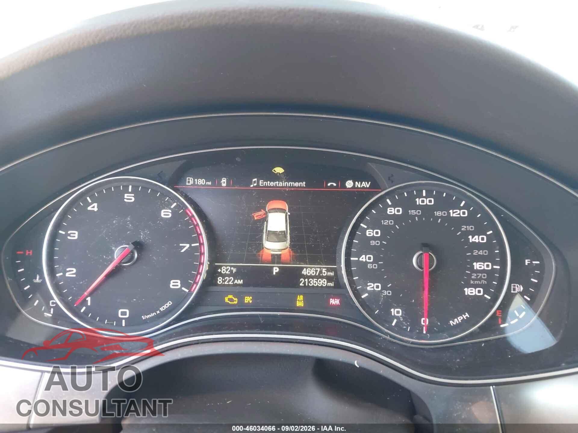 AUDI A6 2012 - WAUDFAFC9CN127048