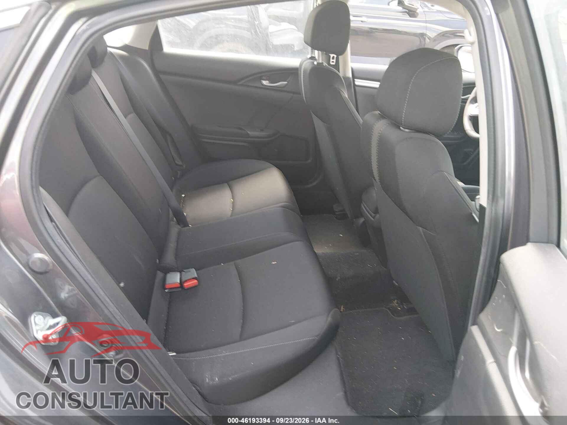 HONDA CIVIC 2017 - 19XFC2F58HE069375