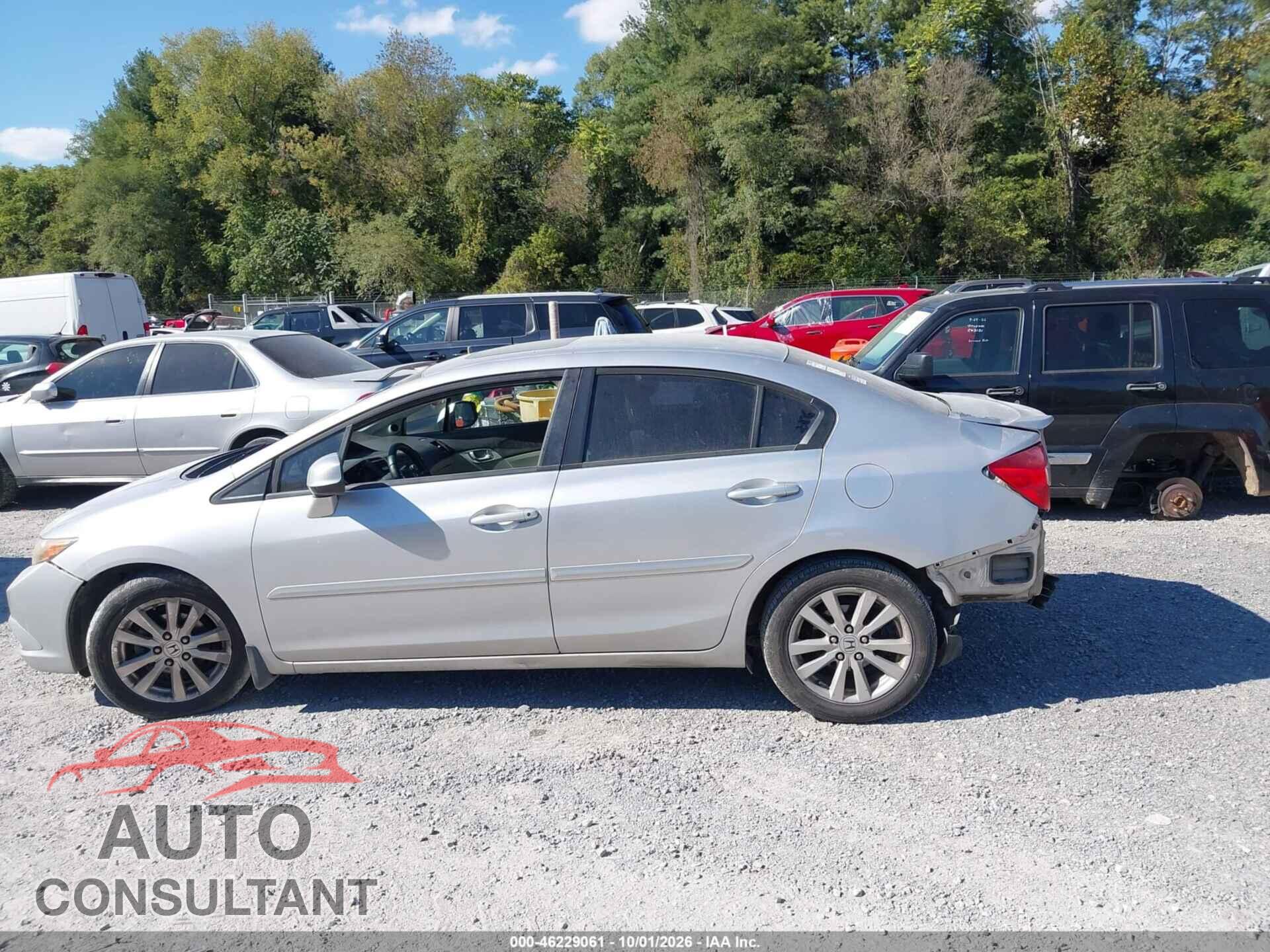 HONDA CIVIC 2012 - 19XFB2F84CE020745