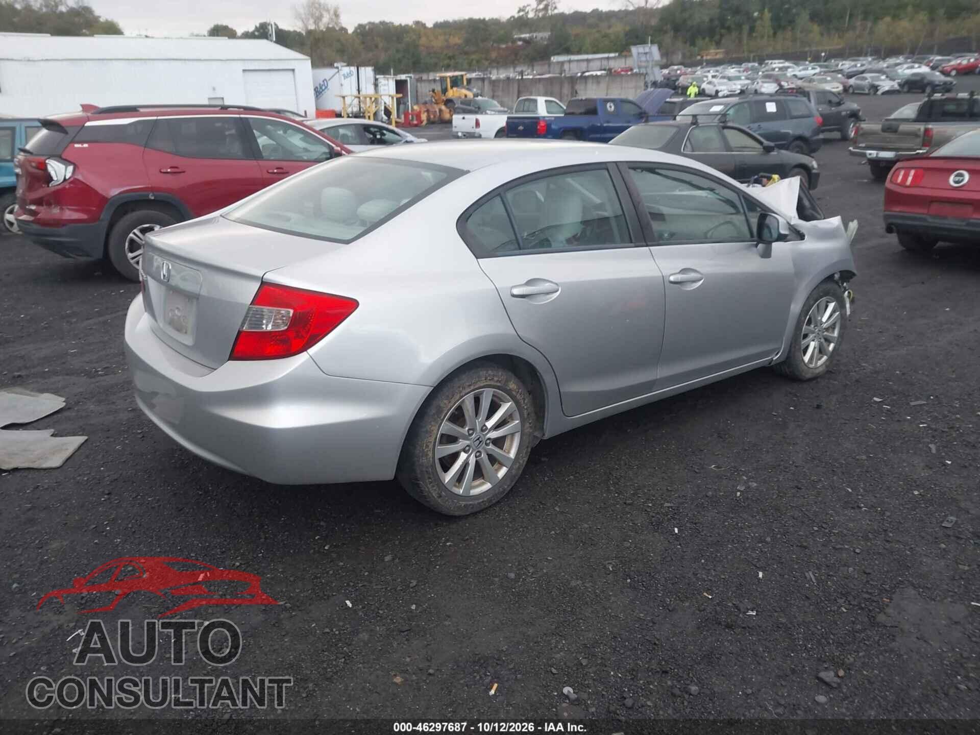 HONDA CIVIC 2012 - 19XFB2F81CE327676