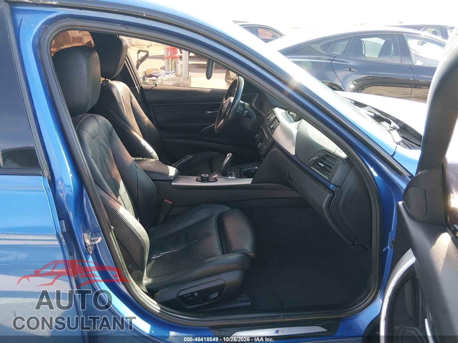 BMW 3 SERIES 2013 - WBA3A5C5XDF601933