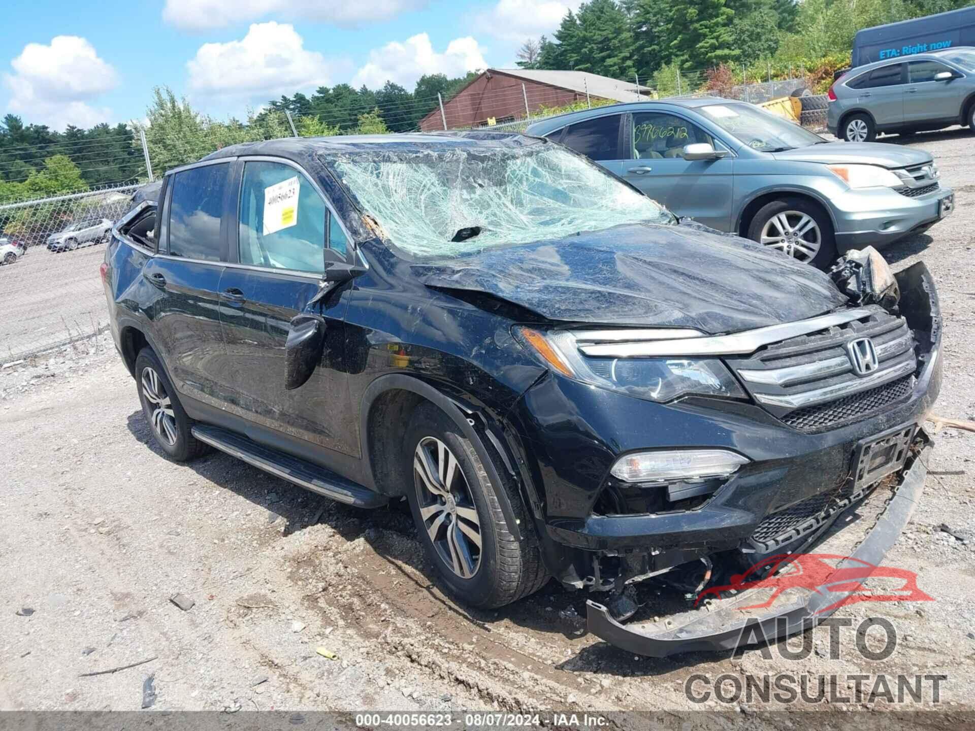 HONDA PILOT 2016 - 5FNYF6H84GB045355