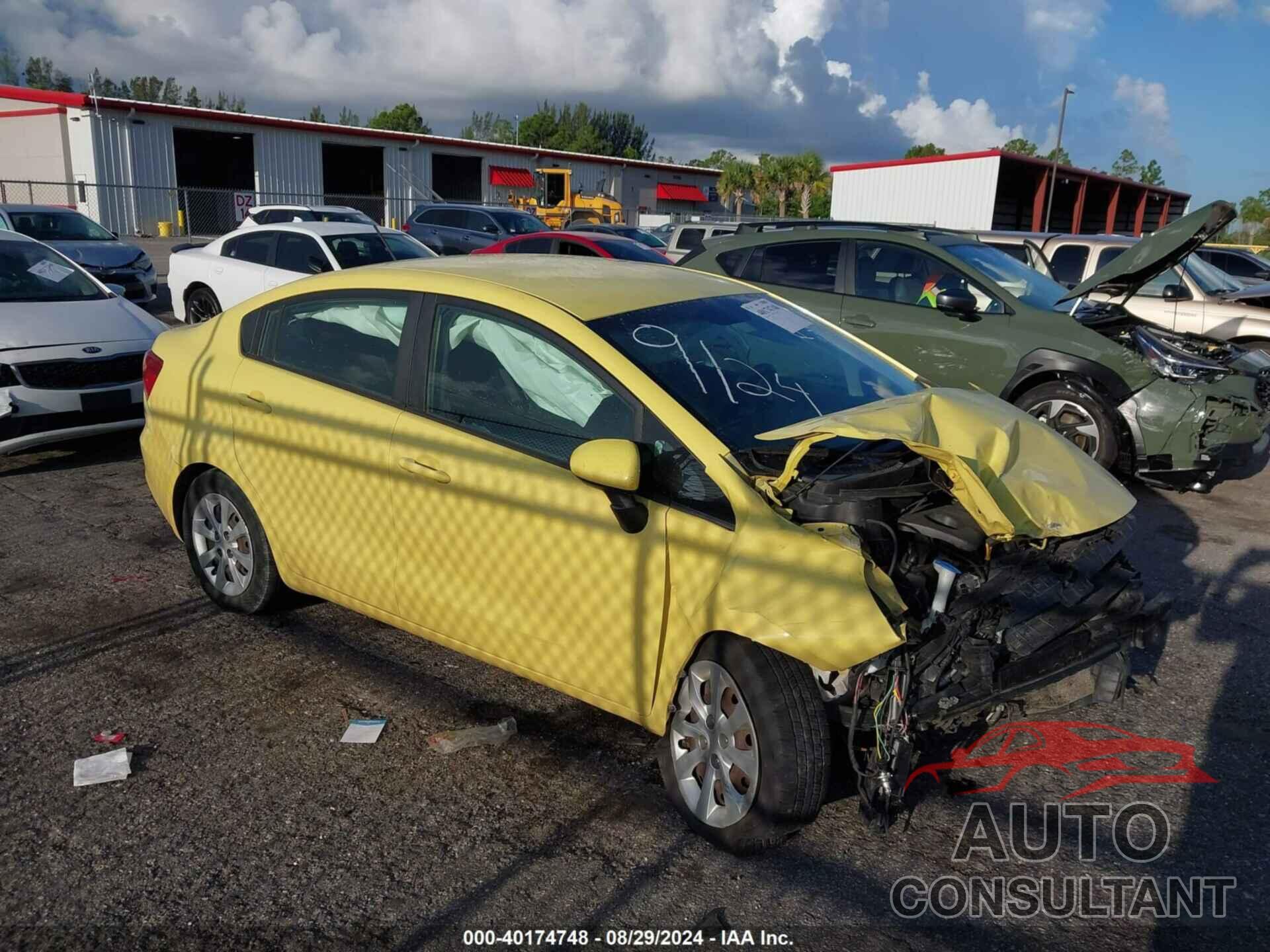 KIA RIO 2016 - KNADM4A39G6548203