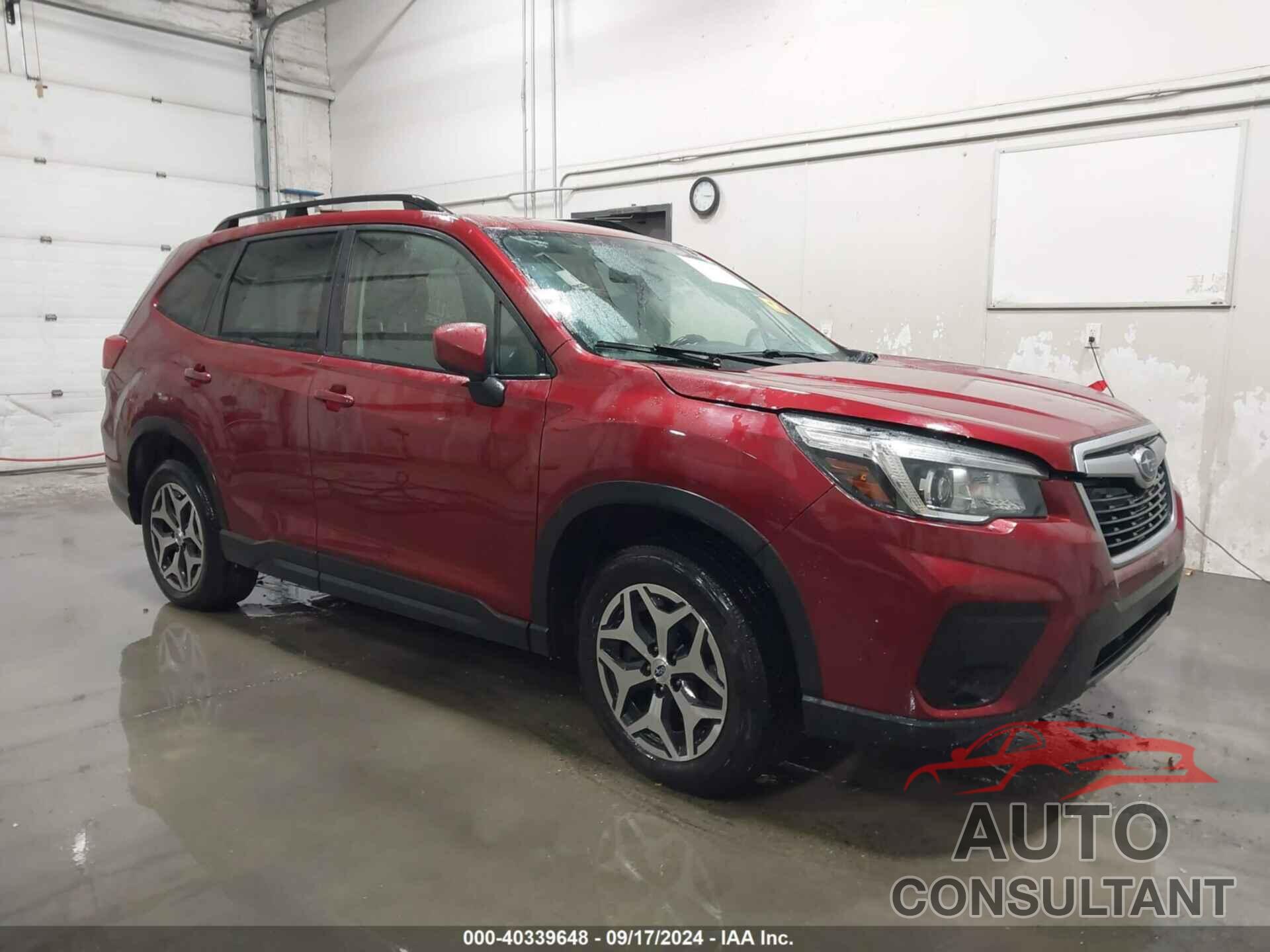 SUBARU FORESTER 2019 - JF2SKAEC3KH527497