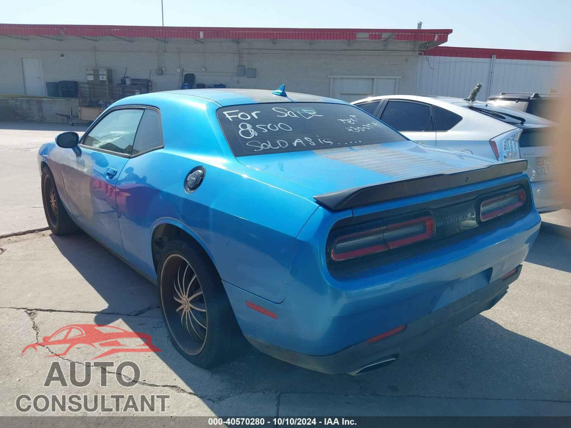 DODGE CHALLENGER 2016 - 2C3CDZAG3GH236721