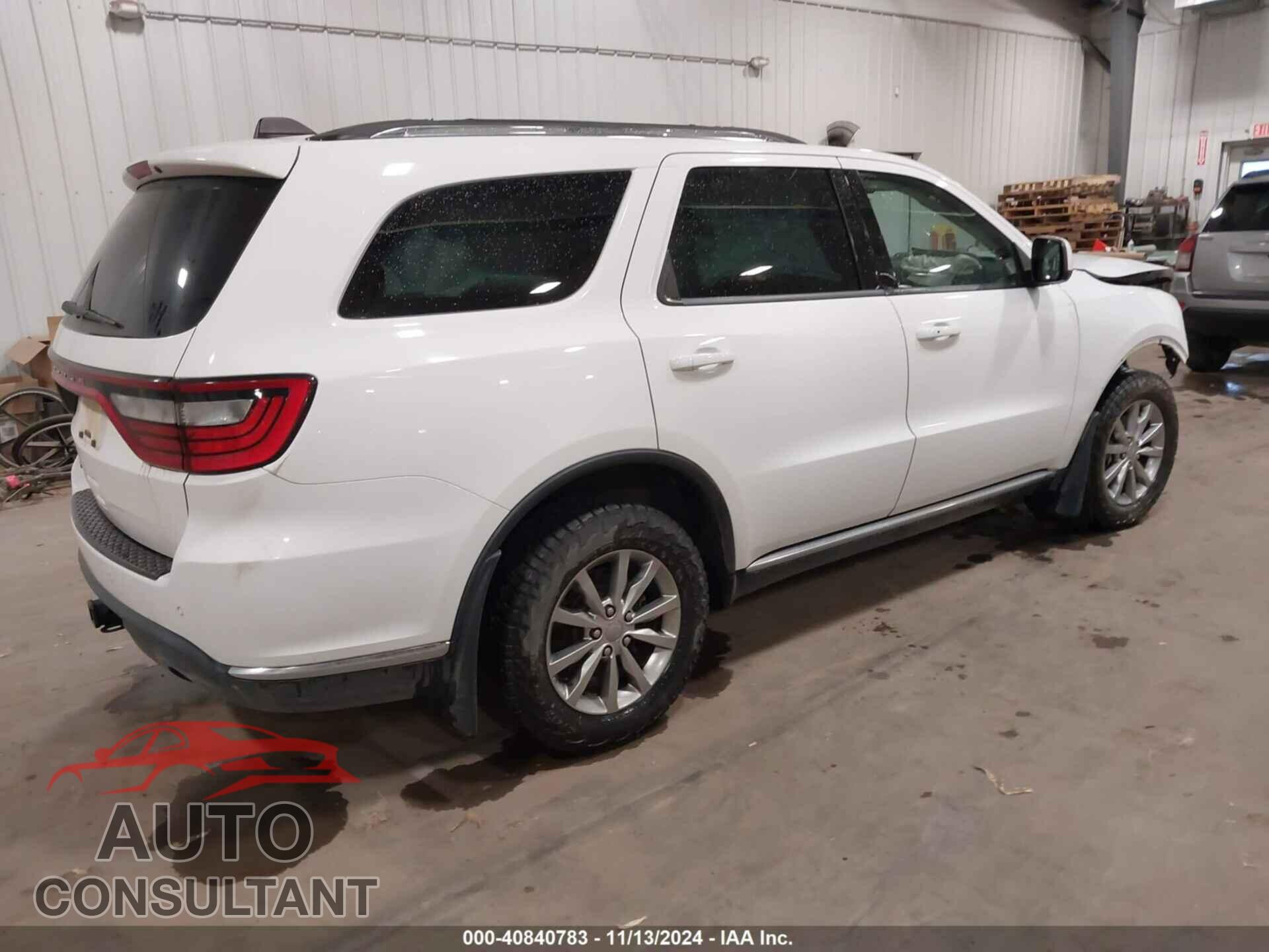 DODGE DURANGO 2017 - 1C4RDJAG6HC630192