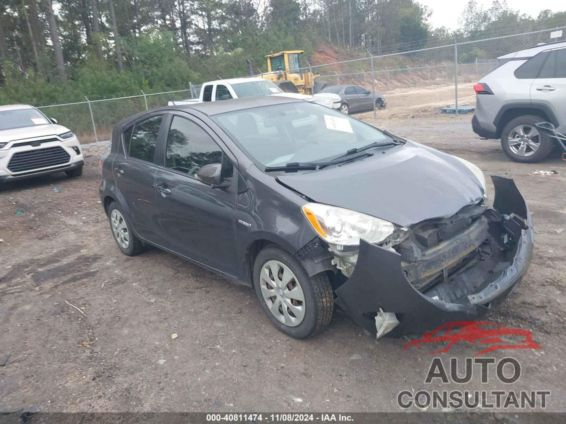 TOYOTA PRIUS C 2012 - JTDKDTB38C1526932