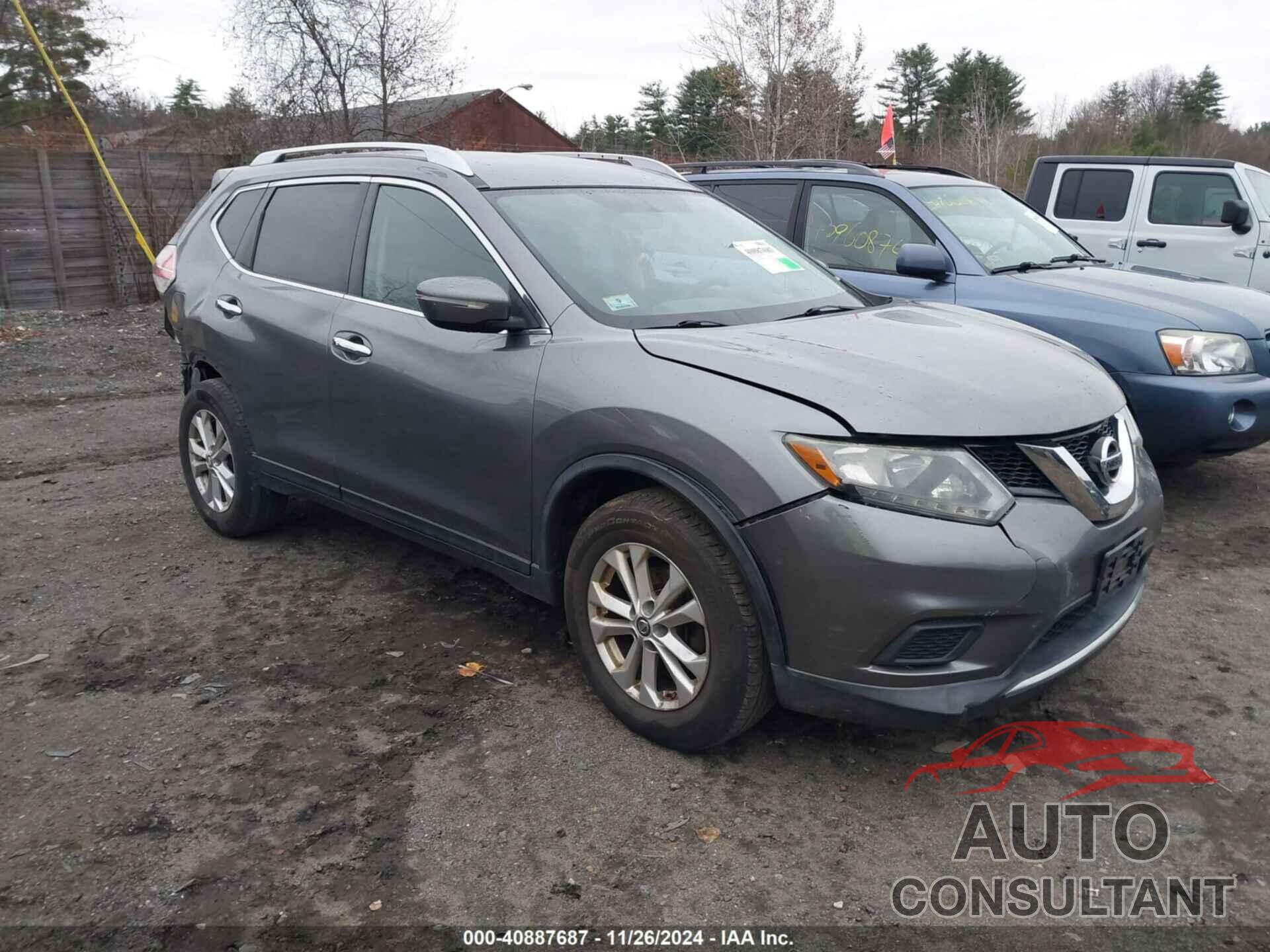 NISSAN ROGUE 2015 - KNMAT2MV8FP520119