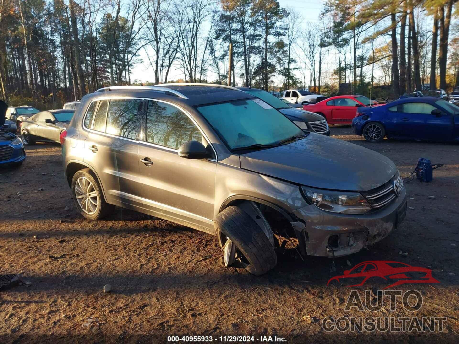 VOLKSWAGEN TIGUAN 2015 - WVGBV7AX4FW607275