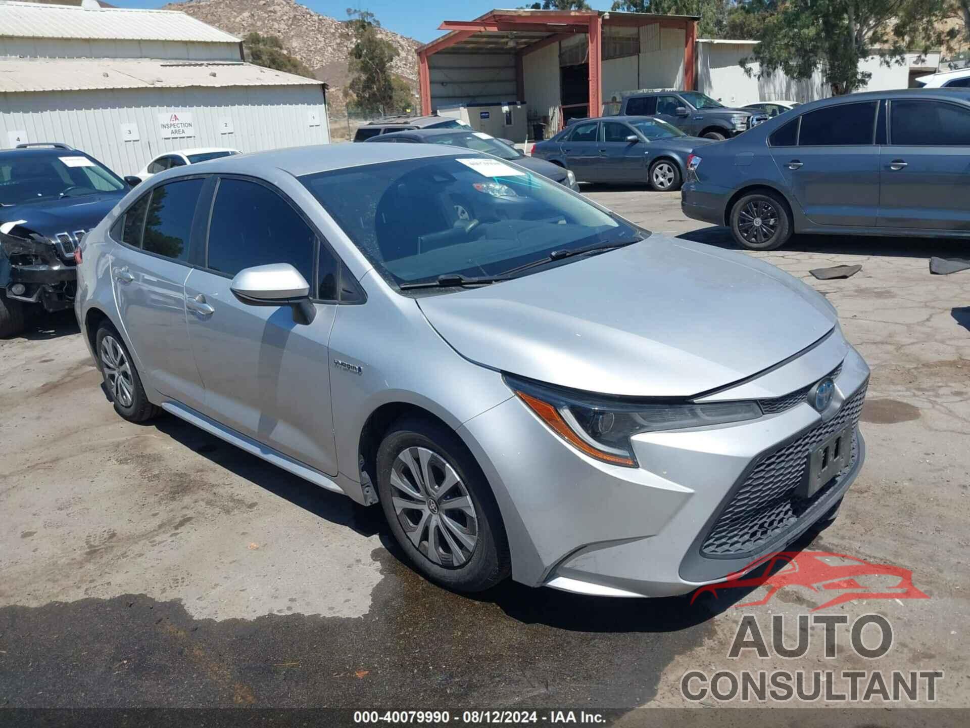 TOYOTA COROLLA 2020 - JTDEBRBE4LJ002748