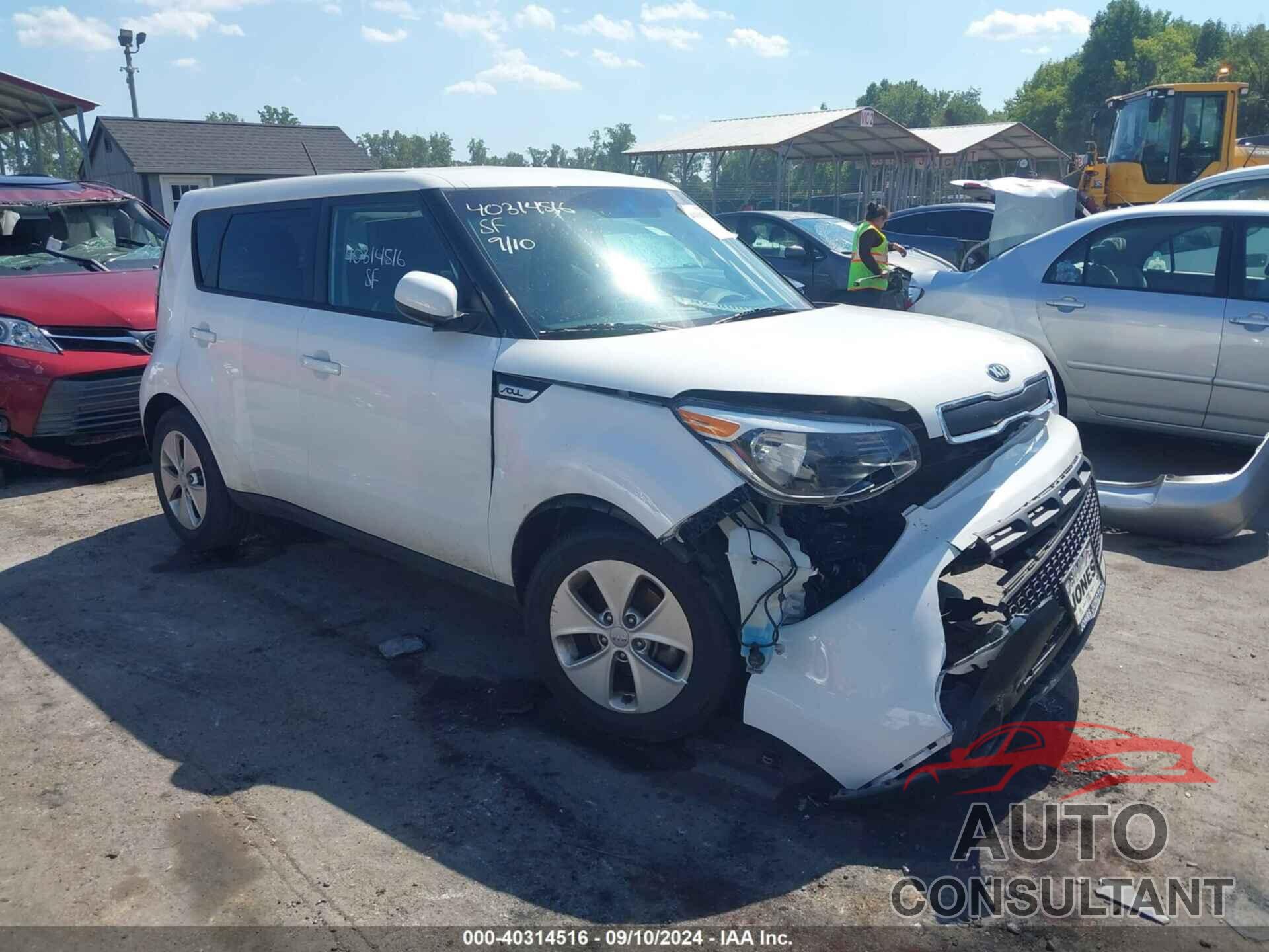 KIA SOUL 2016 - KNDJN2A20G7259395