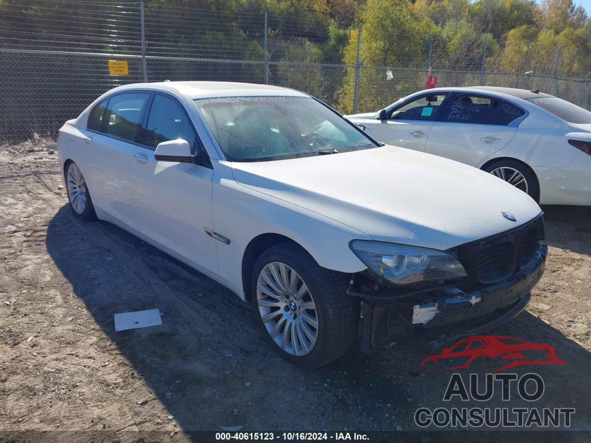 BMW 750LI 2009 - WBAKB83559CY61448