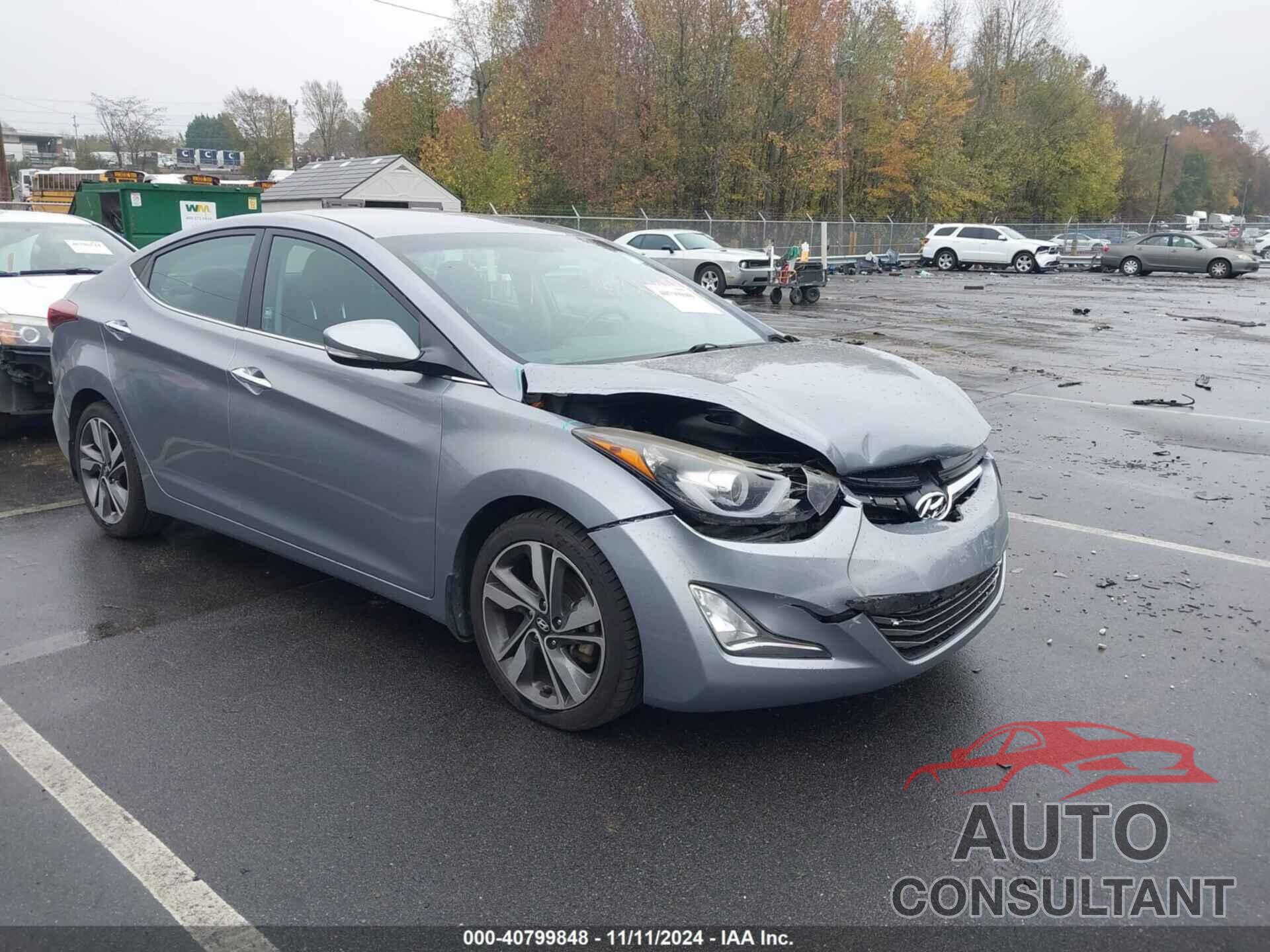 HYUNDAI ELANTRA 2015 - 5NPDH4AE9FH630042