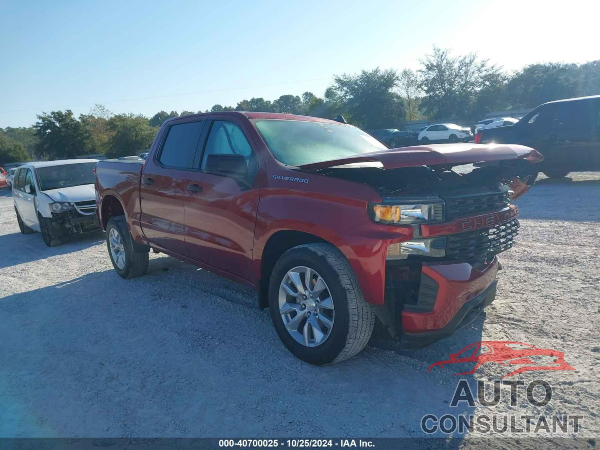CHEVROLET SILVERADO 1500 2021 - 3GCPWBEK3MG250241