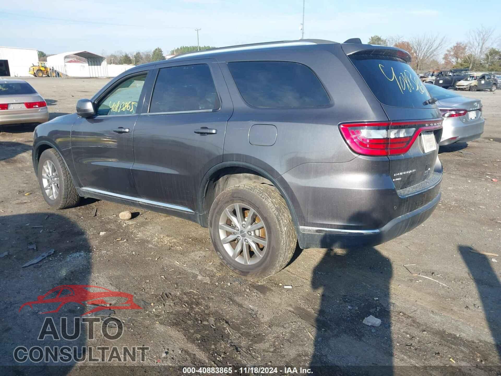 DODGE DURANGO 2017 - 1C4RDJAG2HC806882