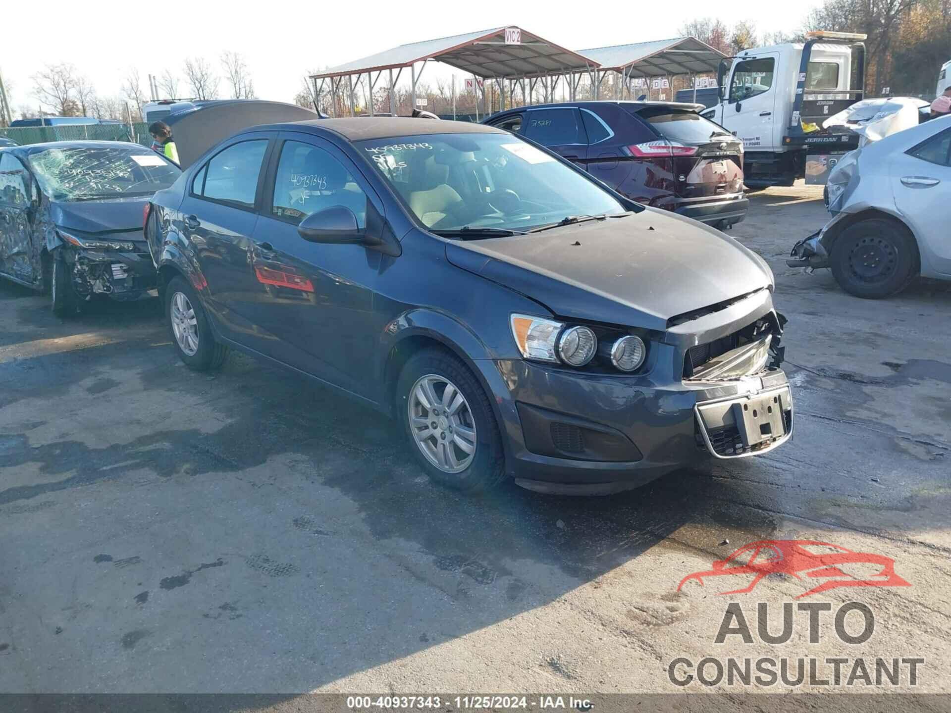 CHEVROLET SONIC 2012 - 1G1JA5SH3C4170232