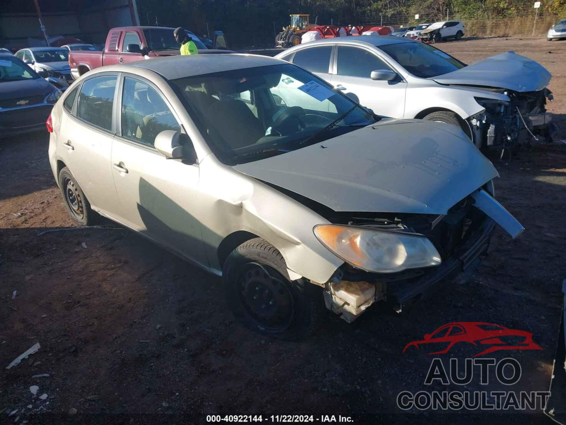 HYUNDAI ELANTRA 2010 - KMHDU4AD1AU837294