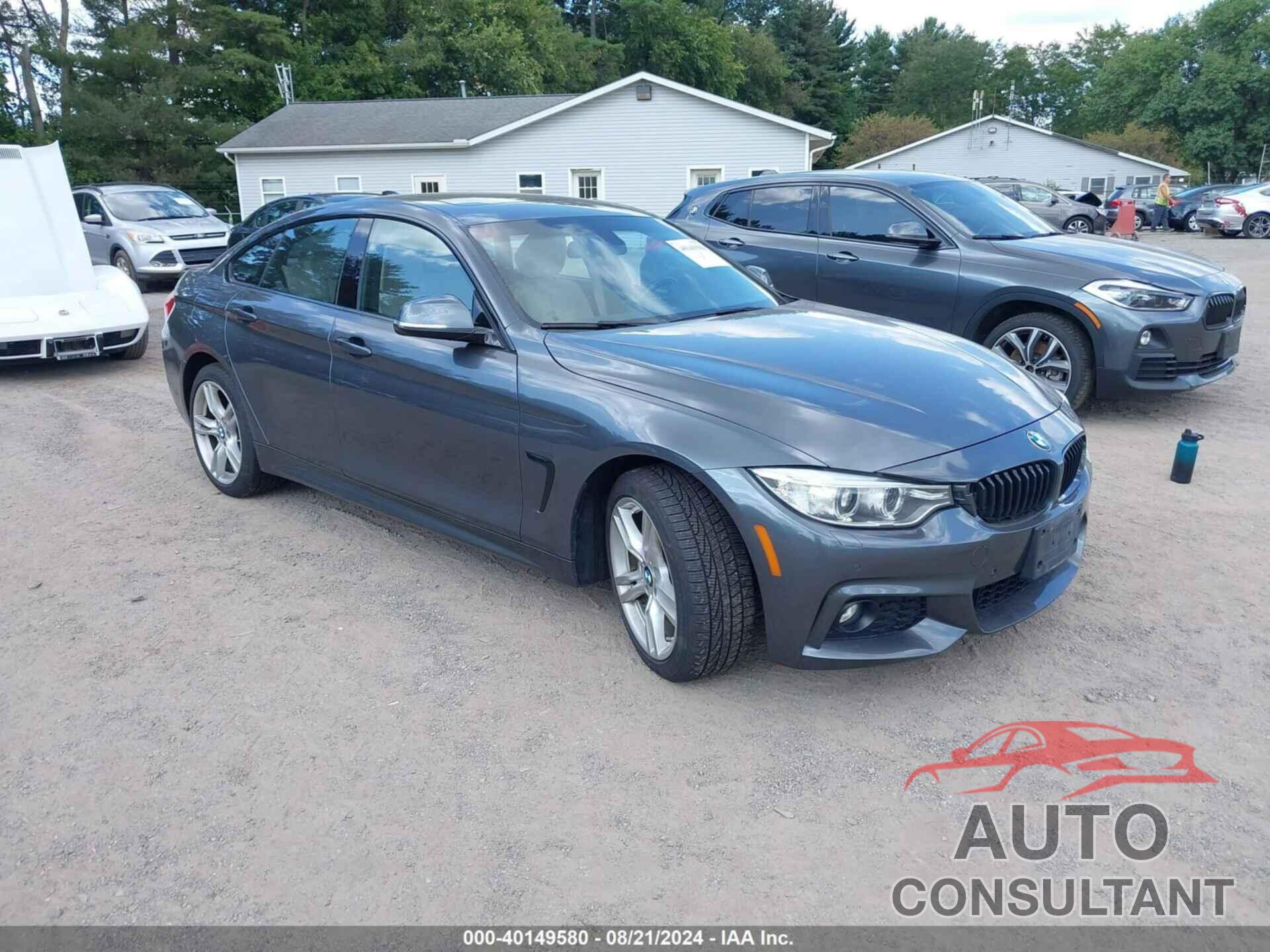 BMW 430I GRAN COUPE 2017 - WBA4F9C50HG439694