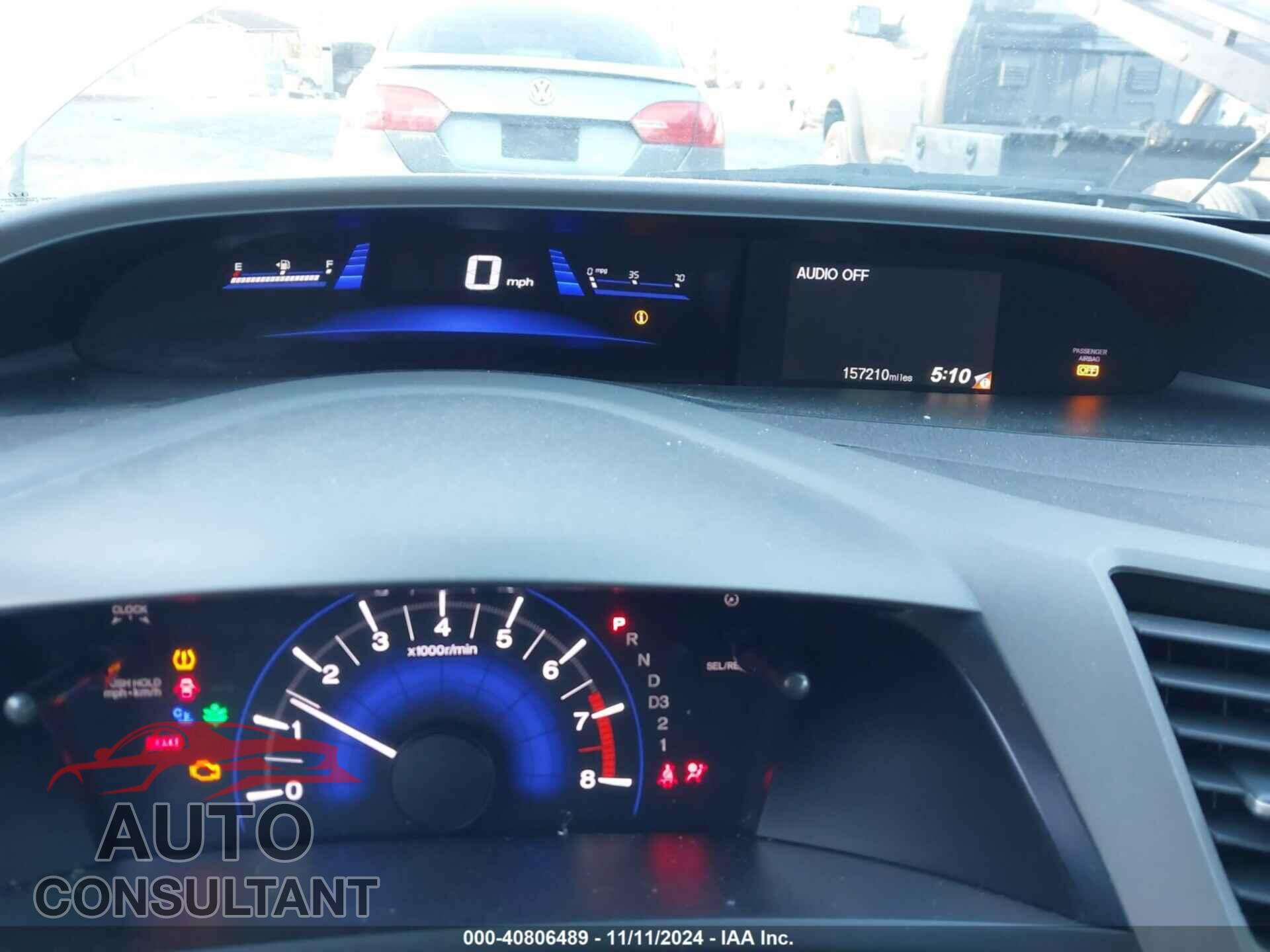 HONDA CIVIC 2012 - 19XFB2F55CE009484