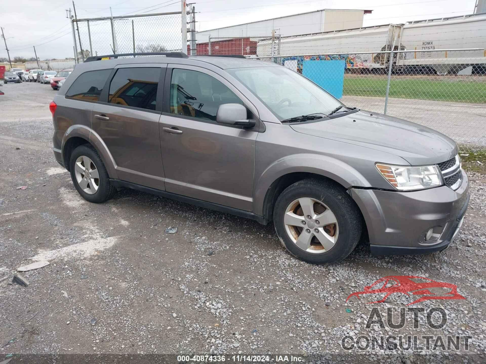 DODGE JOURNEY 2012 - 3C4PDDBG1CT360552