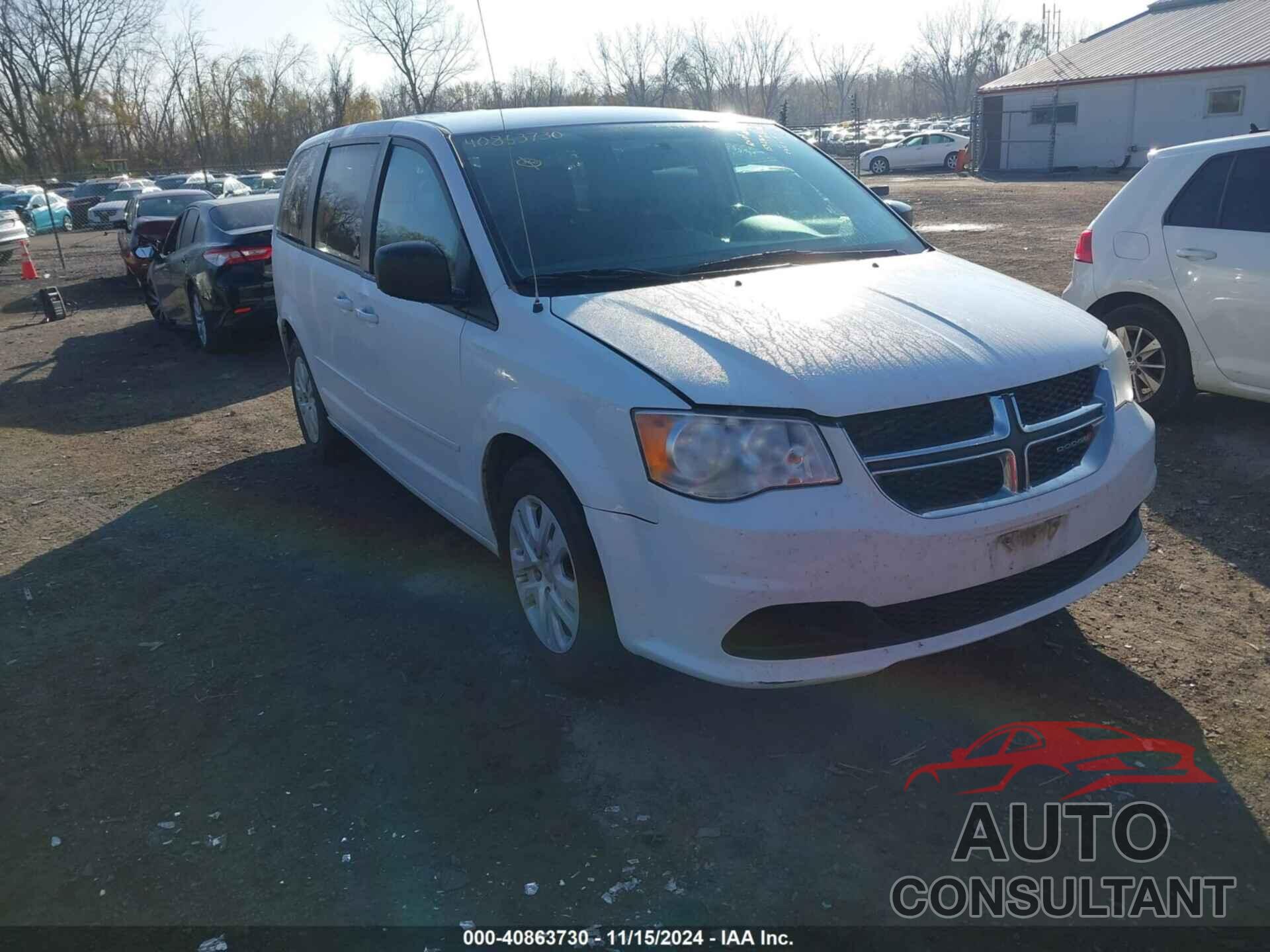 DODGE GRAND CARAVAN 2017 - 2C4RDGBG2HR866203