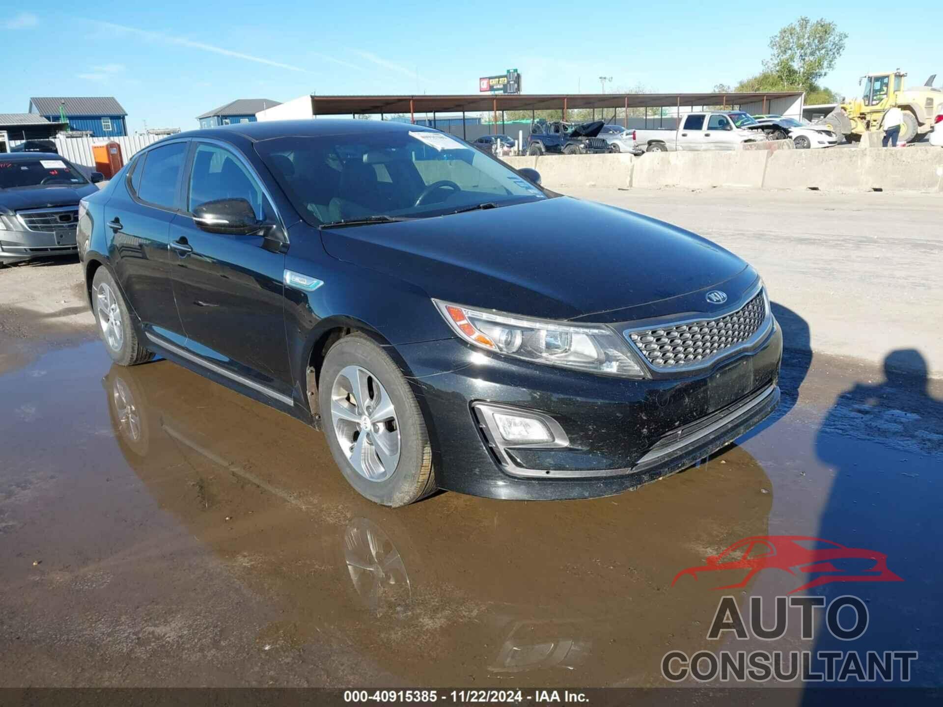 KIA OPTIMA HYBRID 2015 - KNAGM4AD8F5086596