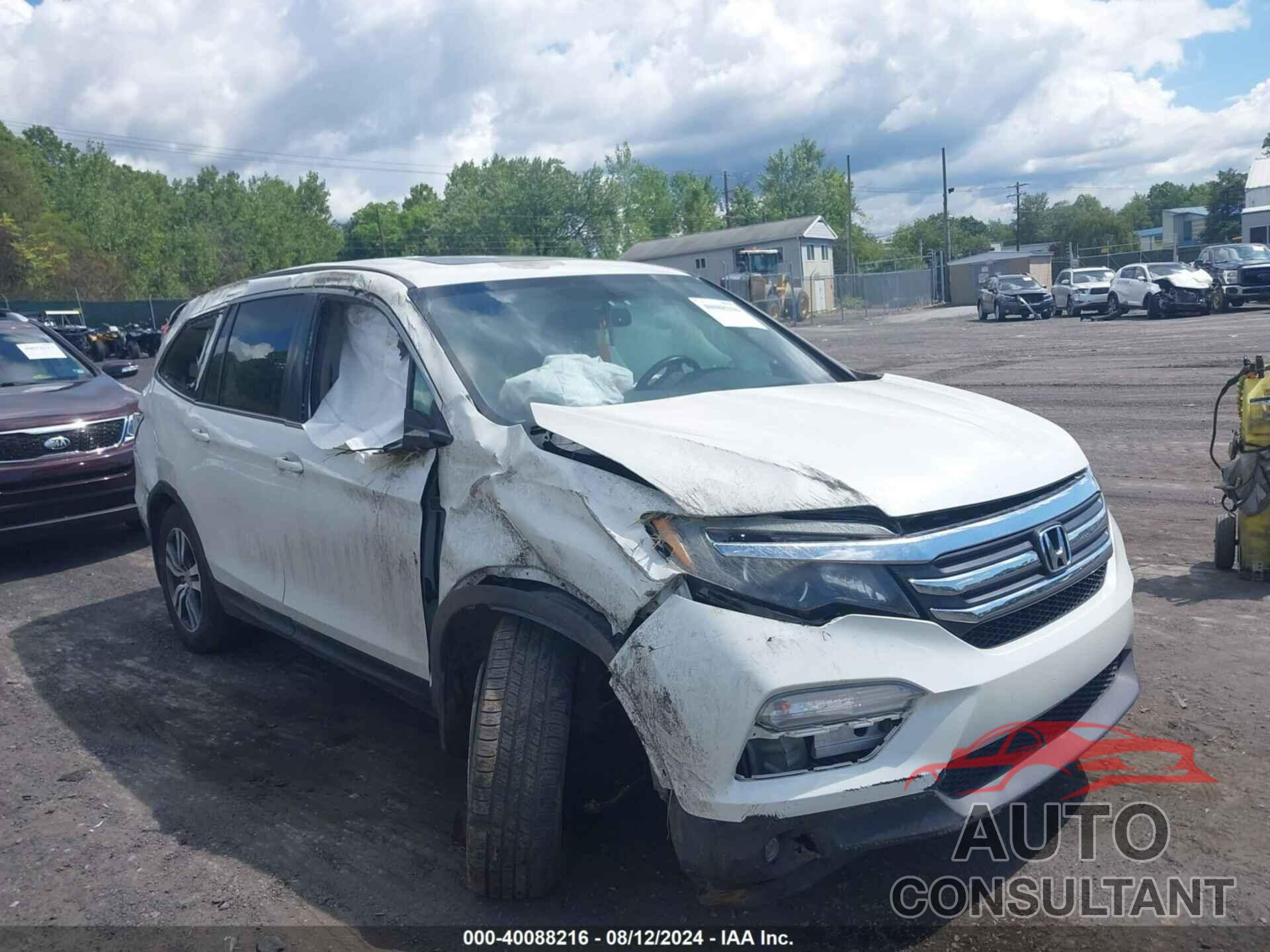 HONDA PILOT 2016 - 5FNYF6H52GB030942