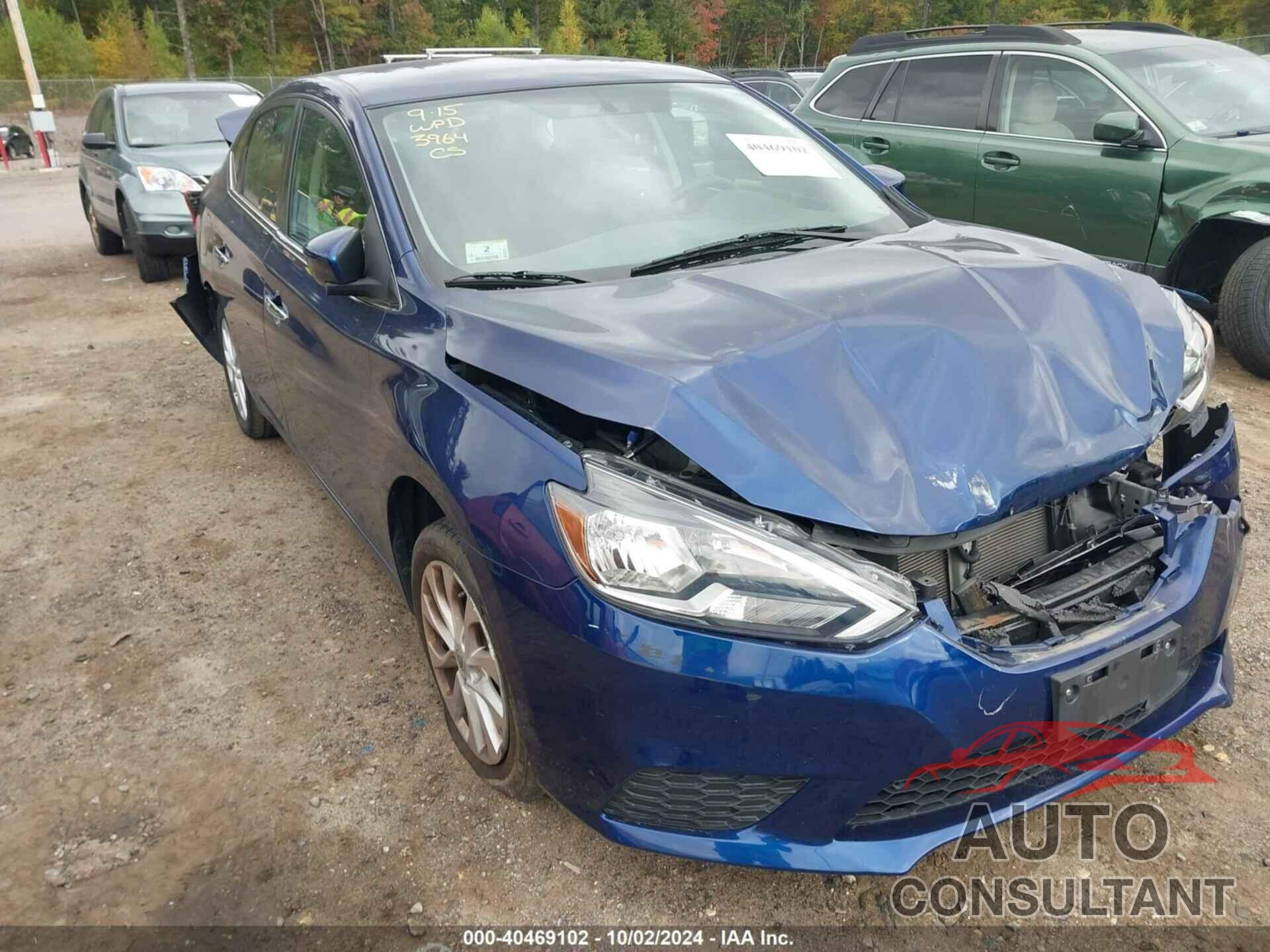 NISSAN SENTRA 2019 - 3N1AB7AP1KY343964