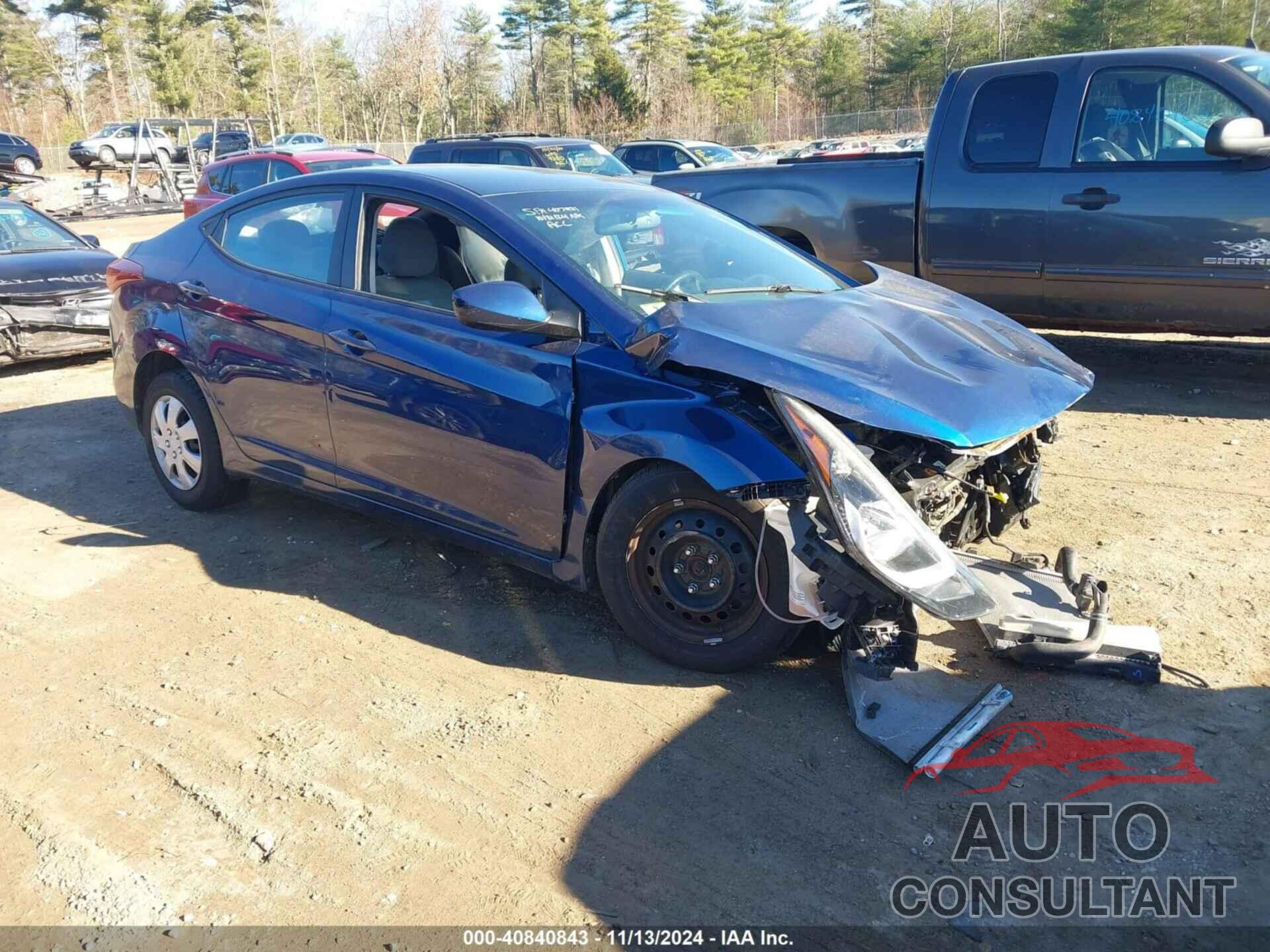 HYUNDAI ELANTRA 2016 - 5NPDH4AE6GH680379