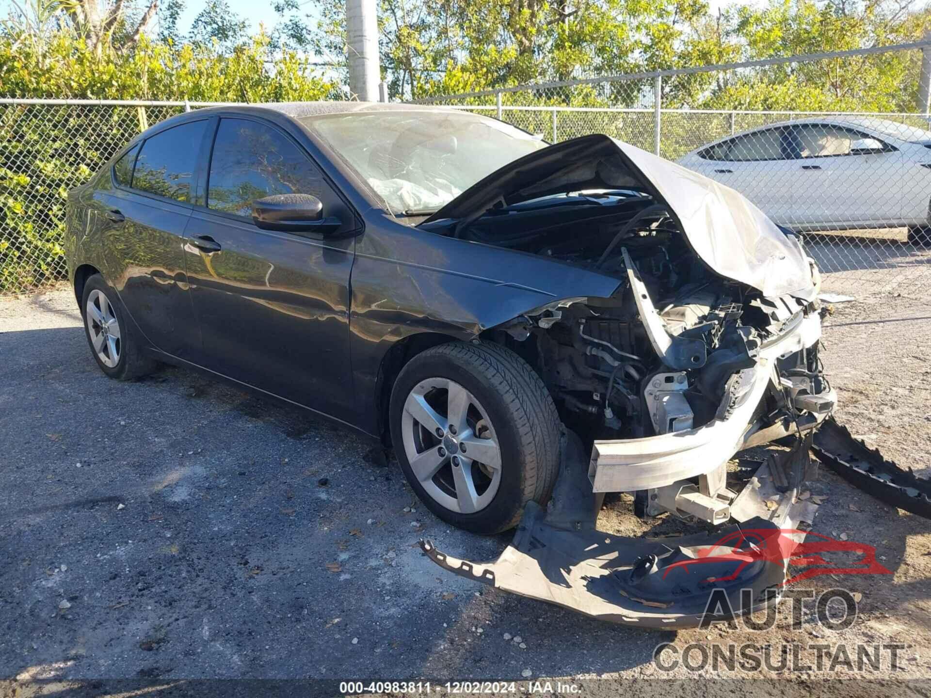 DODGE DART 2015 - 1C3CDFBB7FD336589