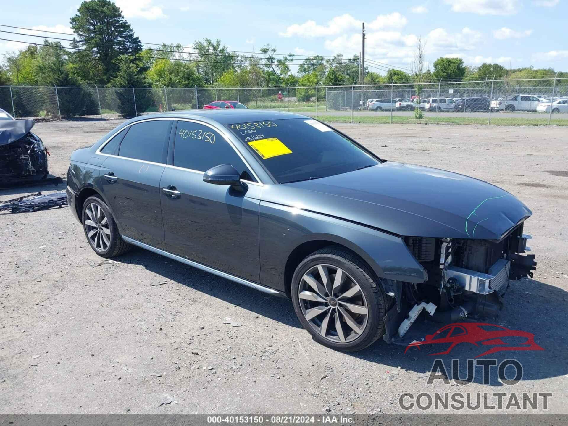 AUDI A4 2023 - WAUBBAF47PN023160