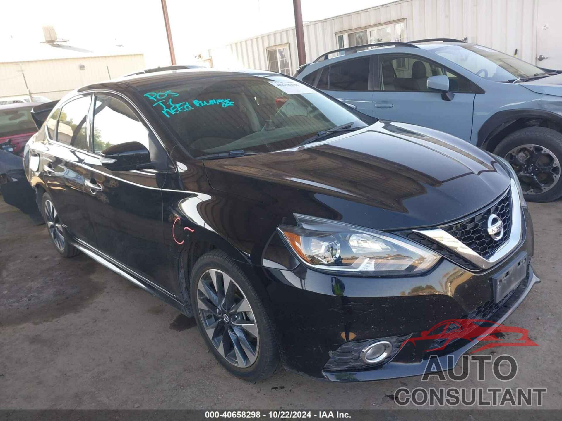 NISSAN SENTRA 2019 - 3N1AB7AP0KY339209