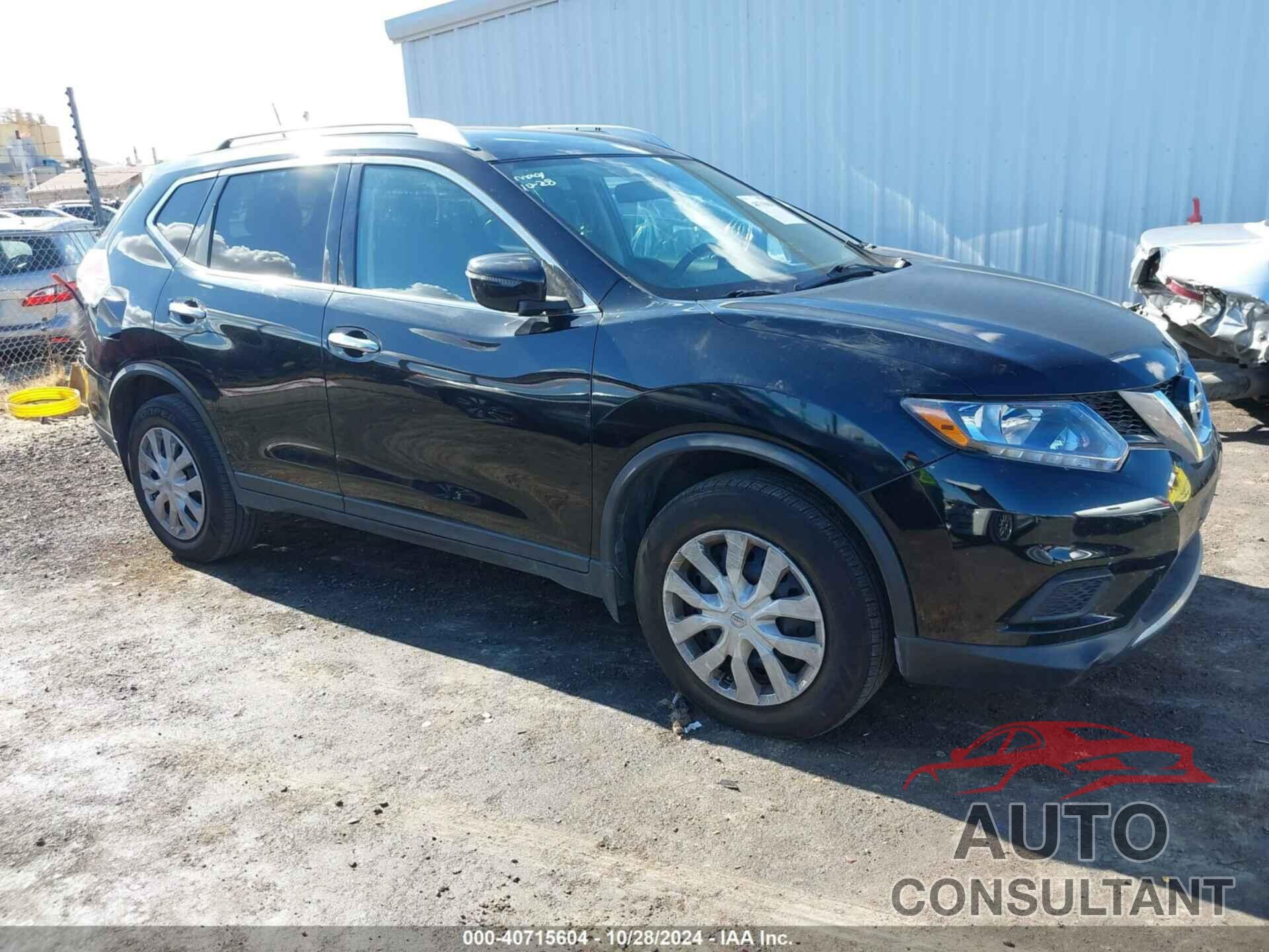 NISSAN ROGUE 2016 - KNMAT2MV8GP609321