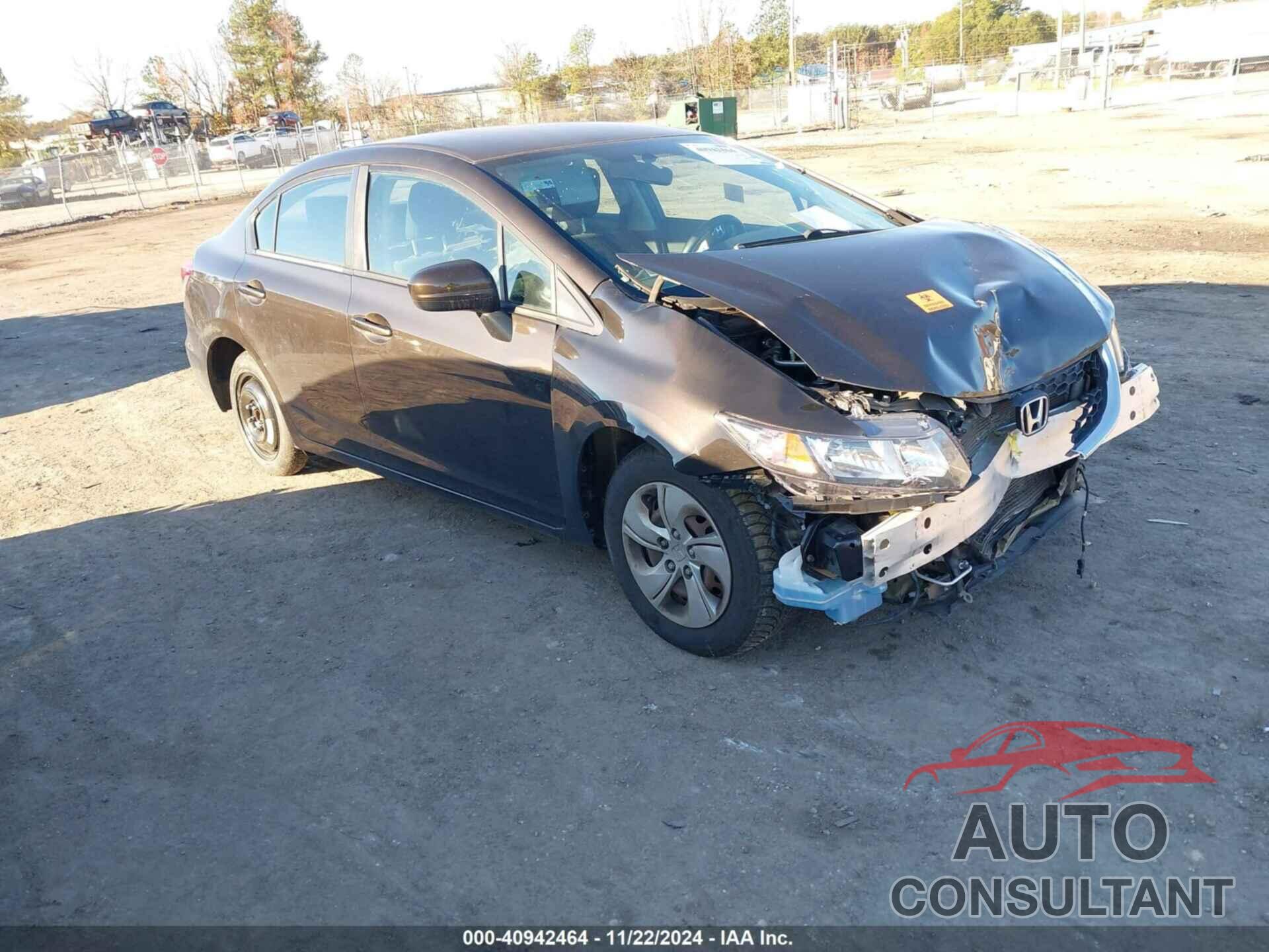 HONDA CIVIC 2014 - 2HGFB2F59EH537084