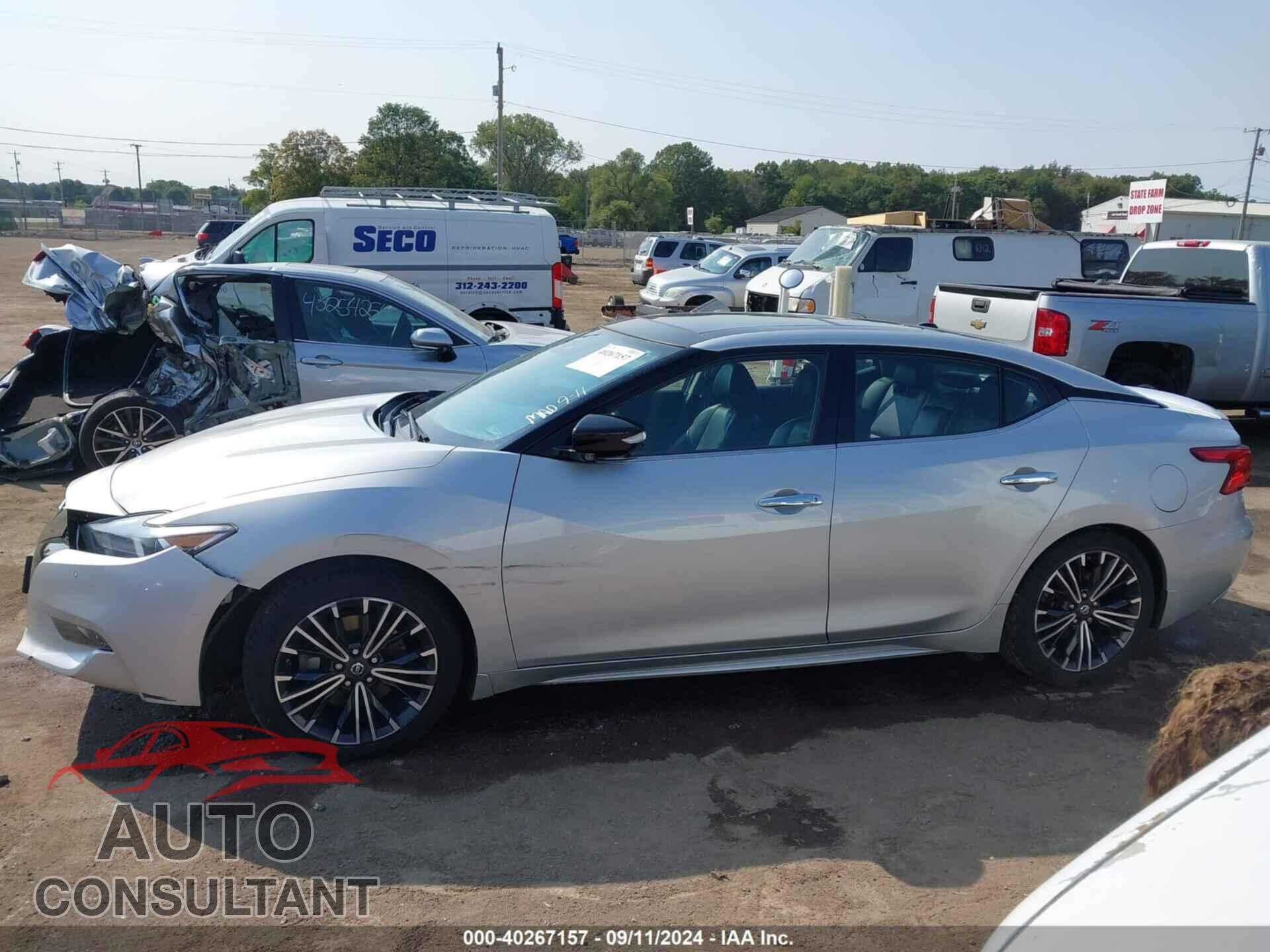 NISSAN MAXIMA 2017 - 1N4AA6AP2HC401968