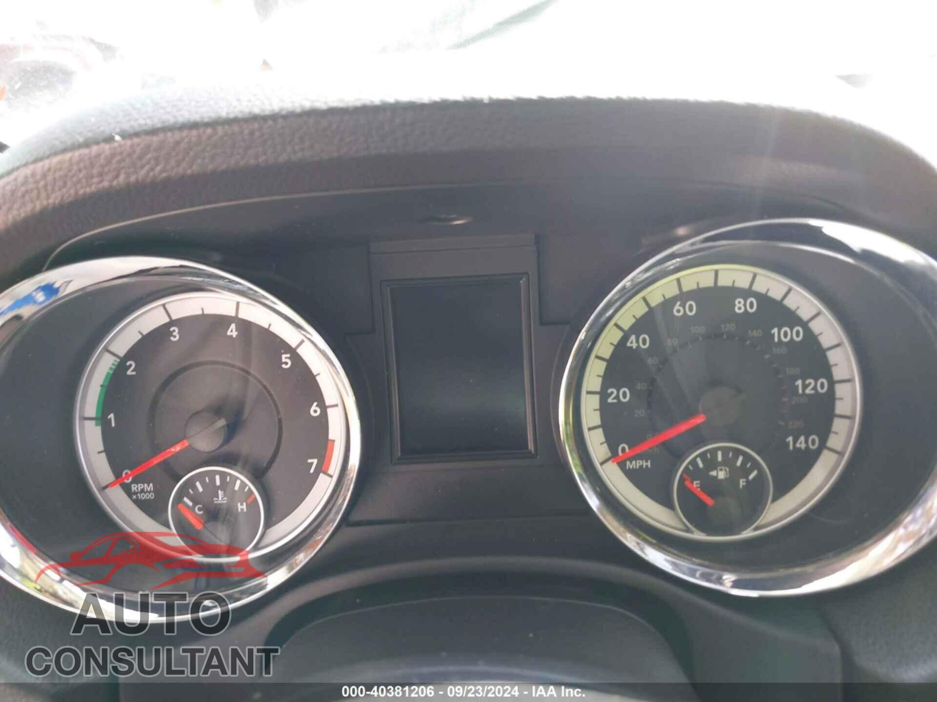 DODGE DURANGO 2013 - 1C4RDHAGXDC697784