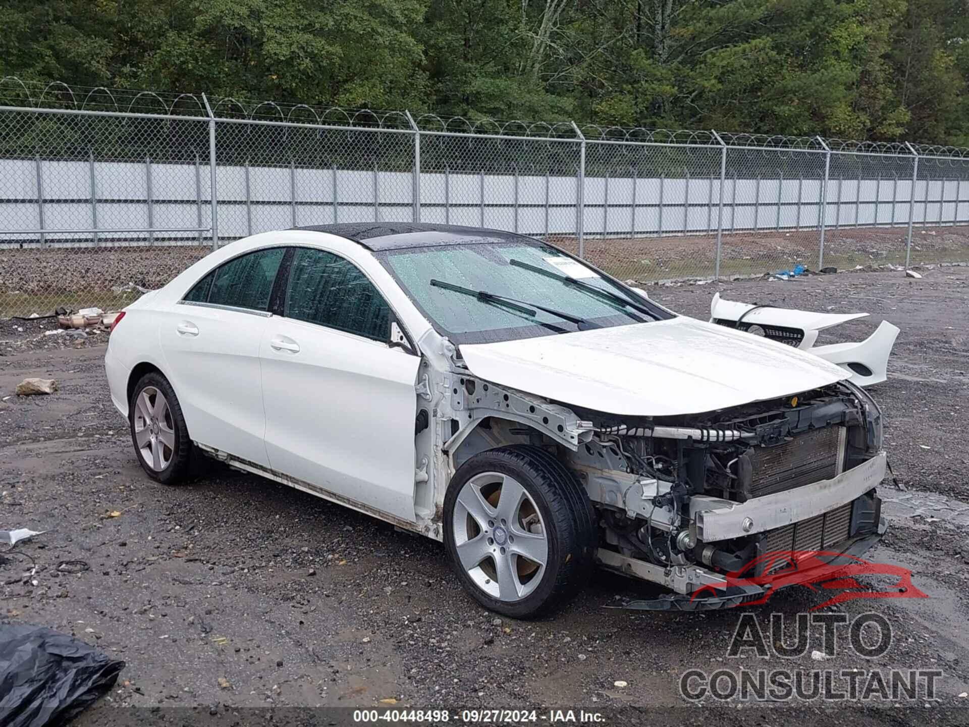 MERCEDES-BENZ CLA 250 2017 - WDDSJ4EB0HN443860