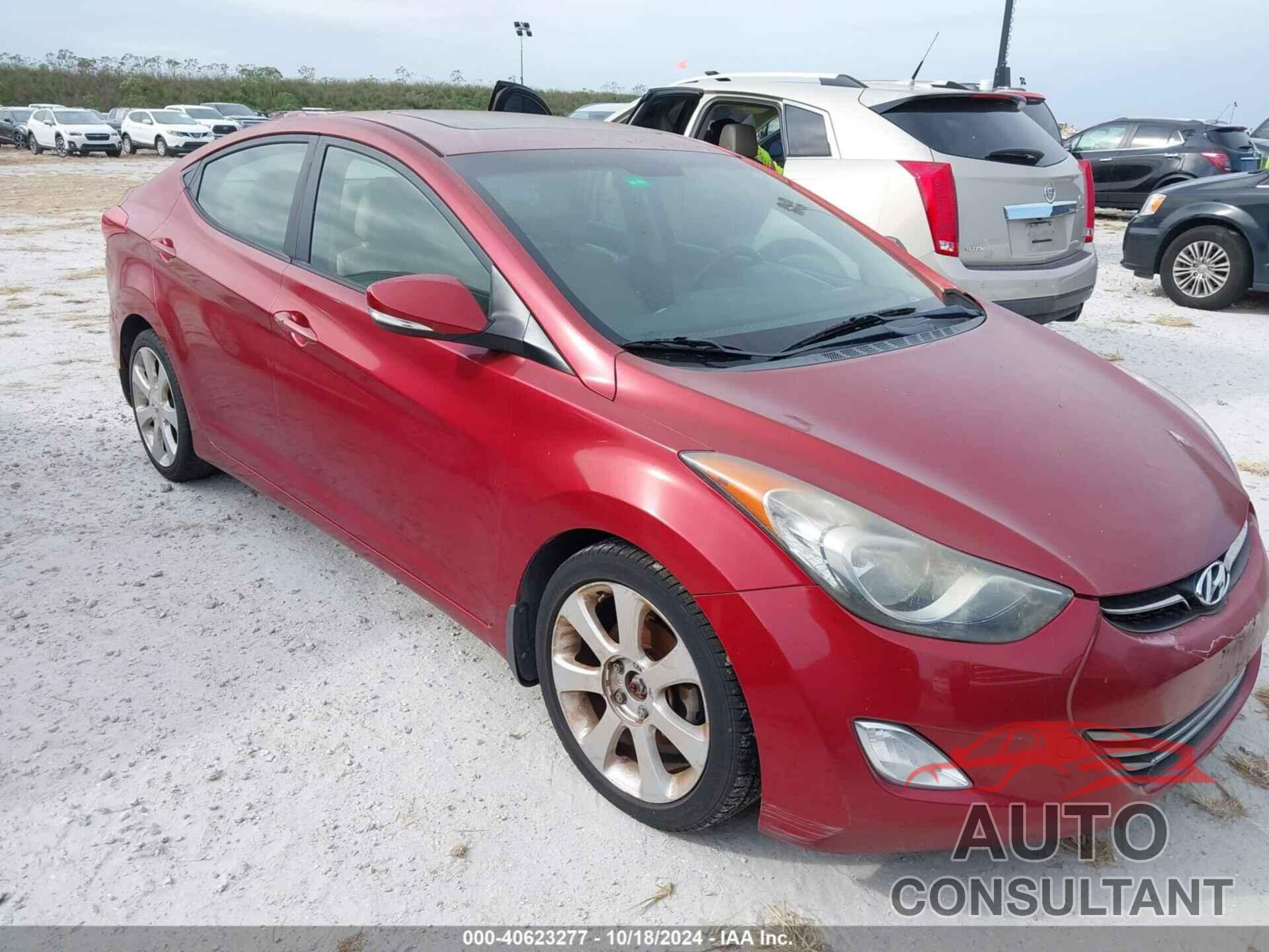 HYUNDAI ELANTRA 2013 - 5NPDH4AE4DH191507