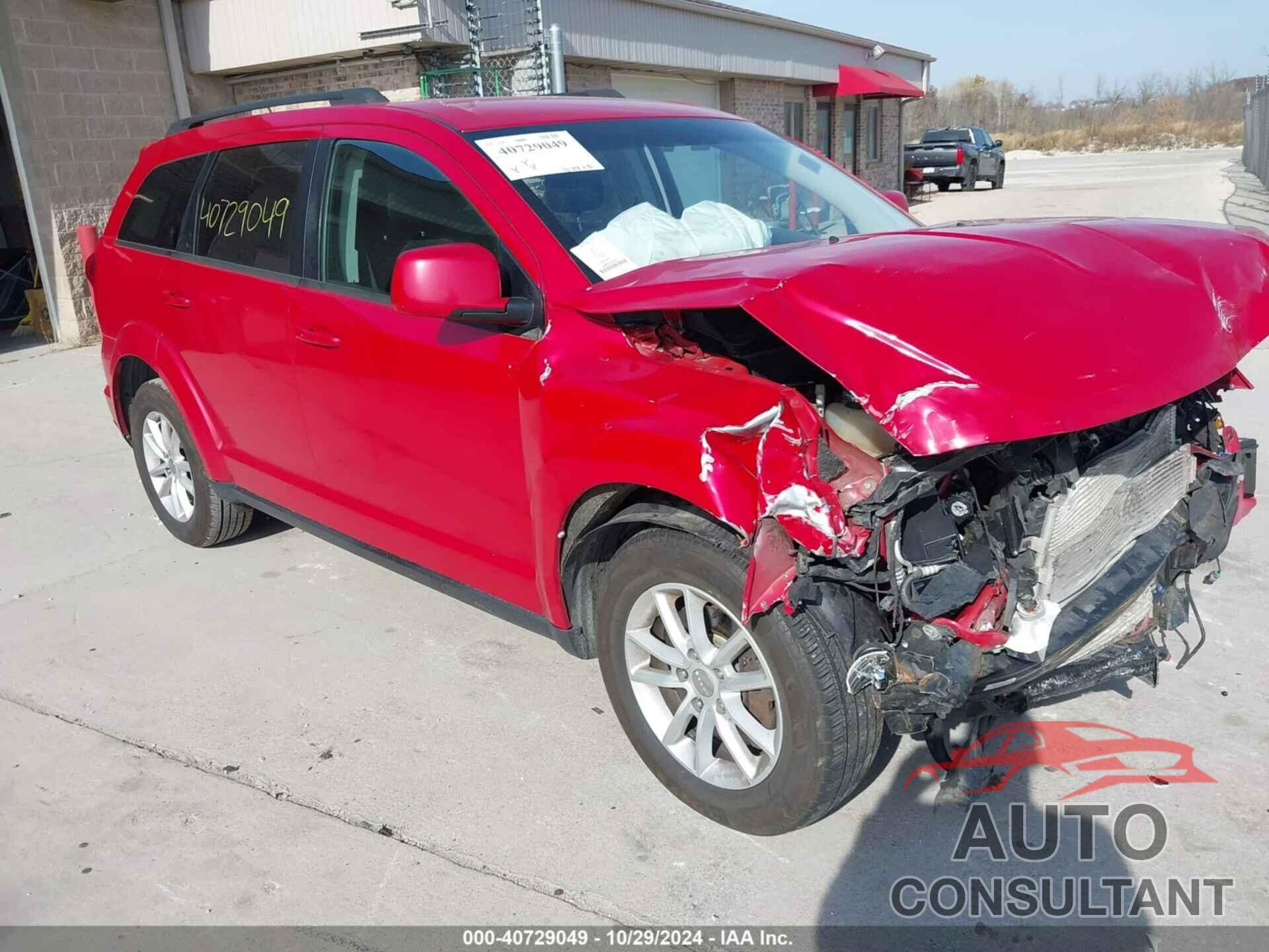 DODGE JOURNEY 2017 - 3C4PDCBG6HT523262
