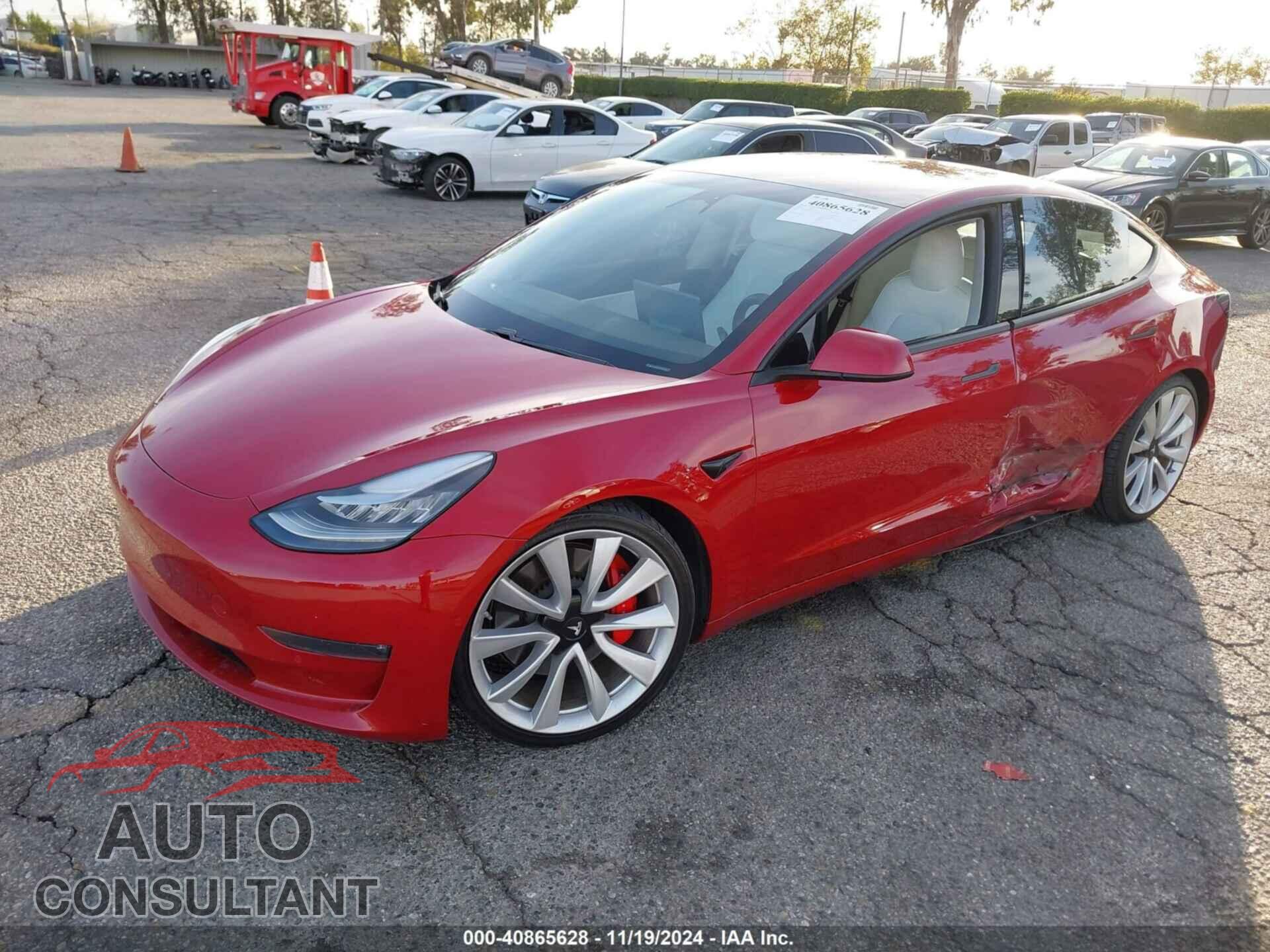 TESLA MODEL 3 2018 - 5YJ3E1EBXJF055508