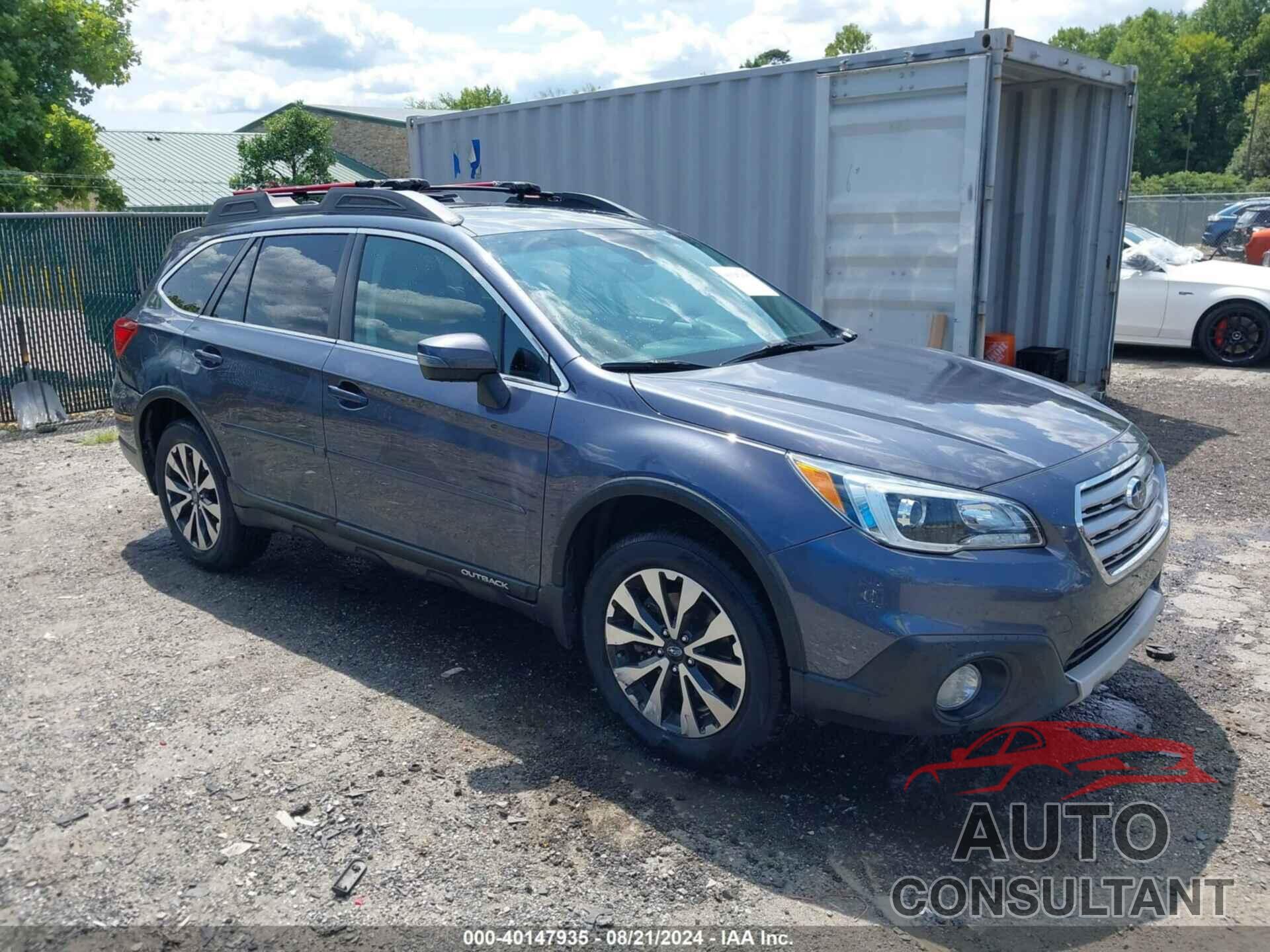 SUBARU OUTBACK 2017 - 4S4BSENC6H3208098