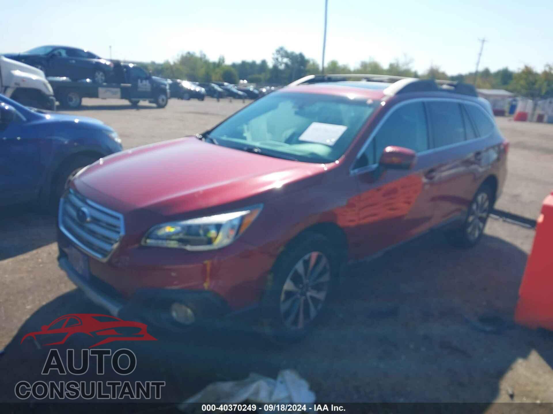 SUBARU OUTBACK 2017 - 4S4BSANC1H3402000