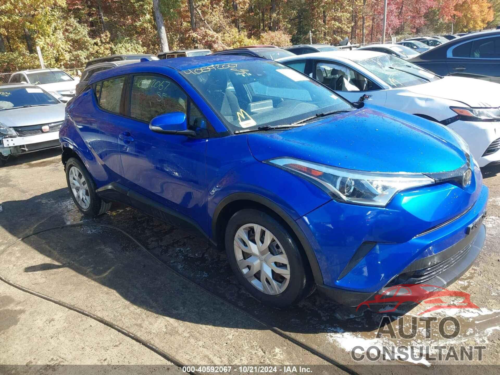 TOYOTA C-HR 2019 - NMTKHMBX0KR082510