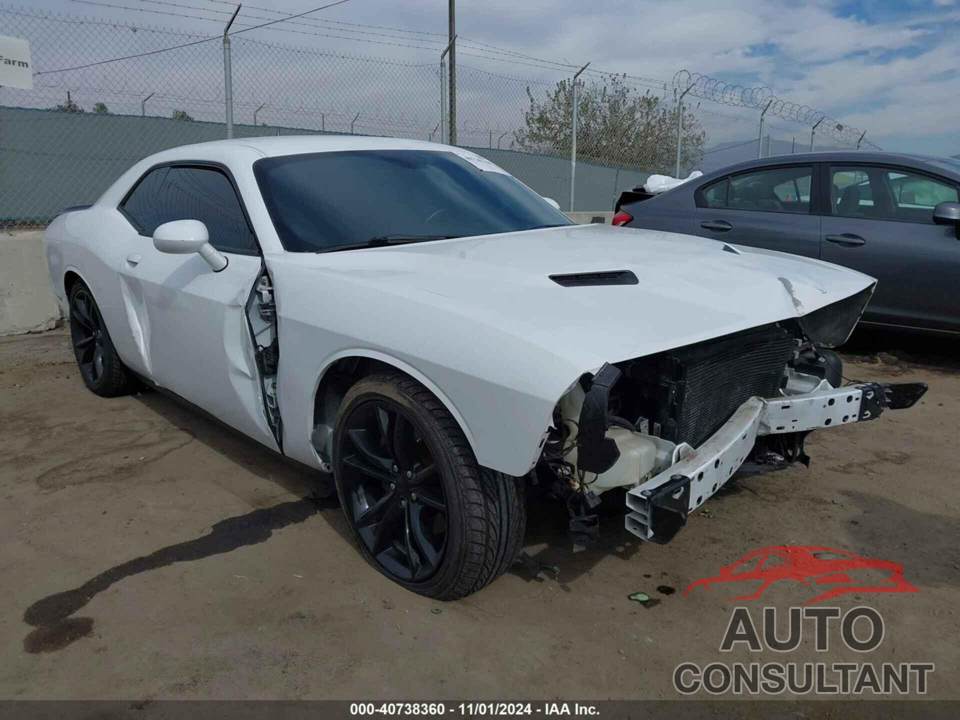 DODGE CHALLENGER 2016 - 2C3CDZAG8GH323336