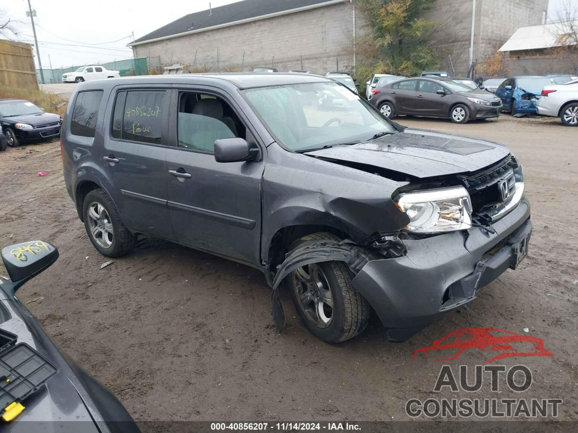 HONDA PILOT 2014 - 5FNYF4H43EB017027