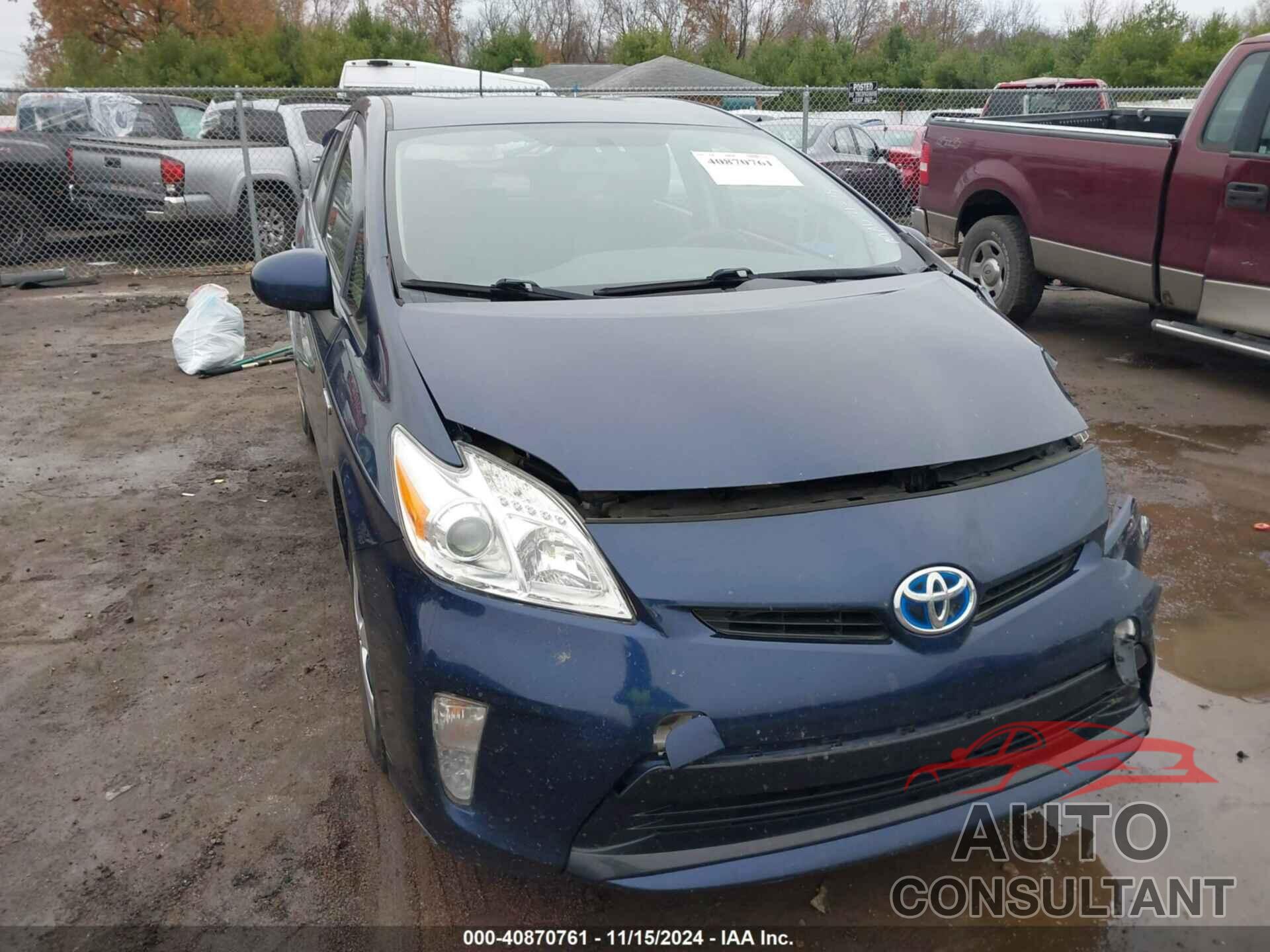 TOYOTA PRIUS 2015 - JTDKN3DU8F1928649