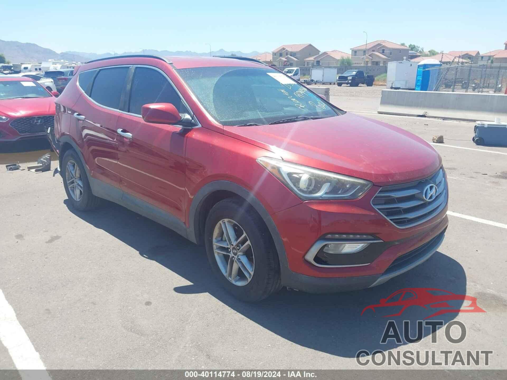 HYUNDAI SANTA FE SPORT 2017 - 5XYZU3LB1HG388534