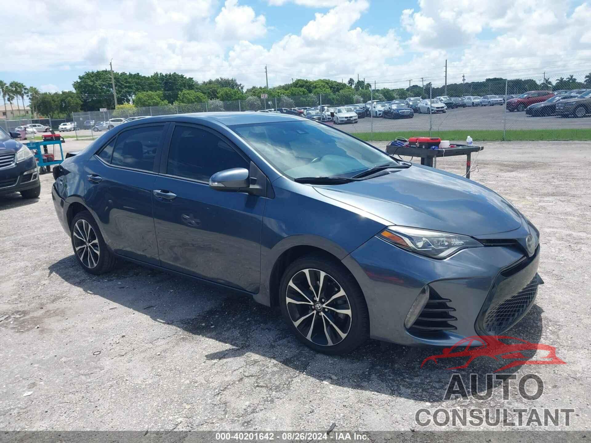 TOYOTA COROLLA 2018 - 5YFBURHE3JP784103